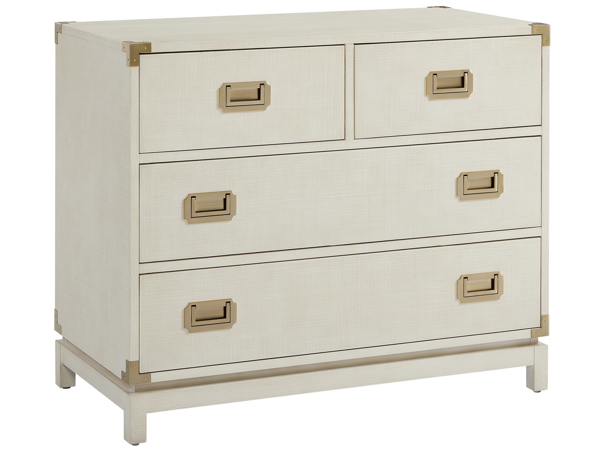 Cabana Linen Campaign Chest - Silo with a white background