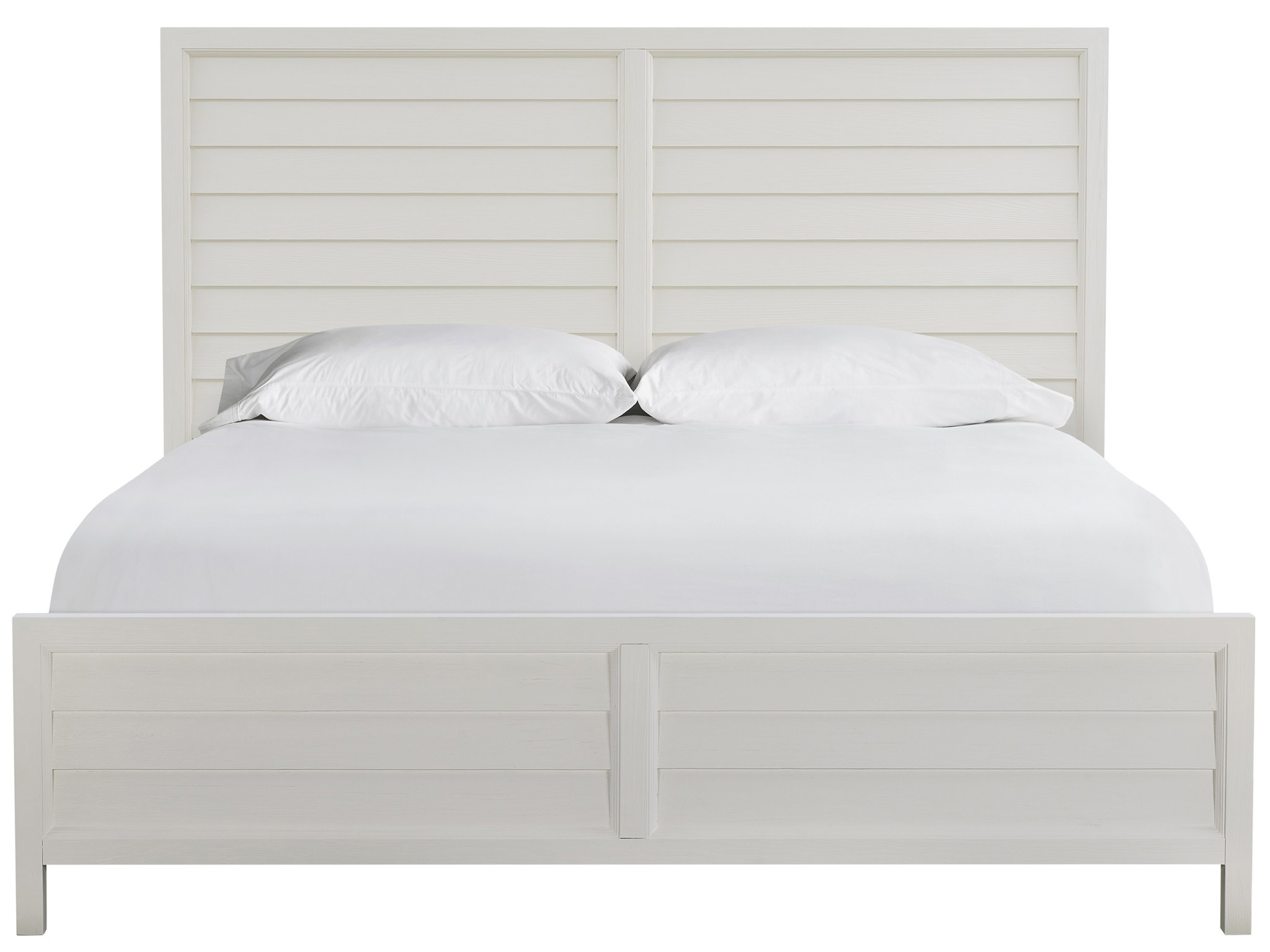 Sugar Sand Panel Bed King - Silo with a white background