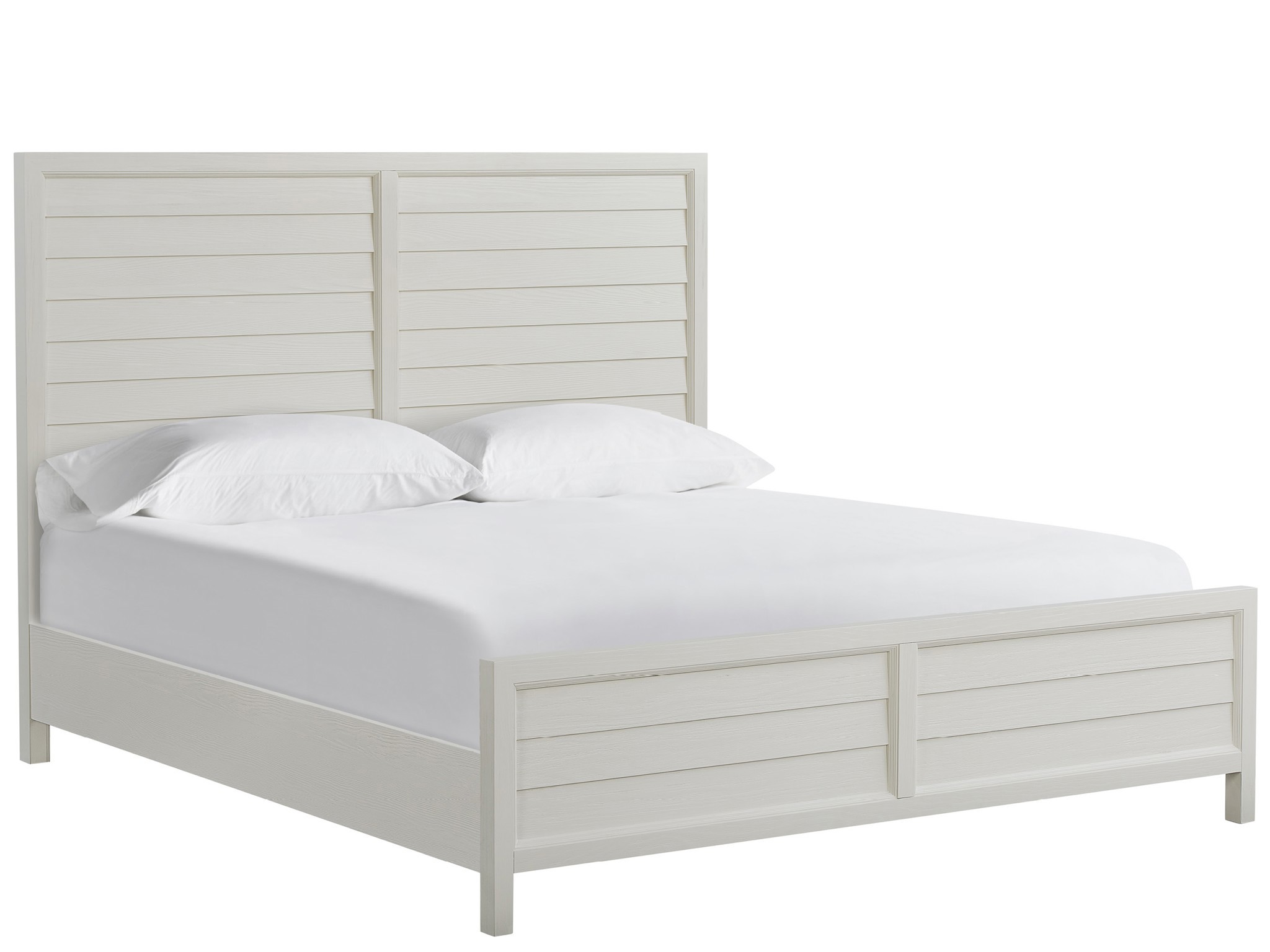 Sugar Sand Panel Bed King - Silo with a white background