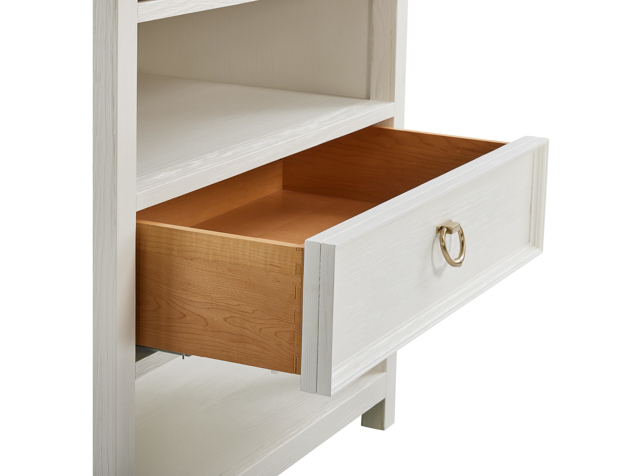 Sugar Sand Nightstand - Silo with a white background