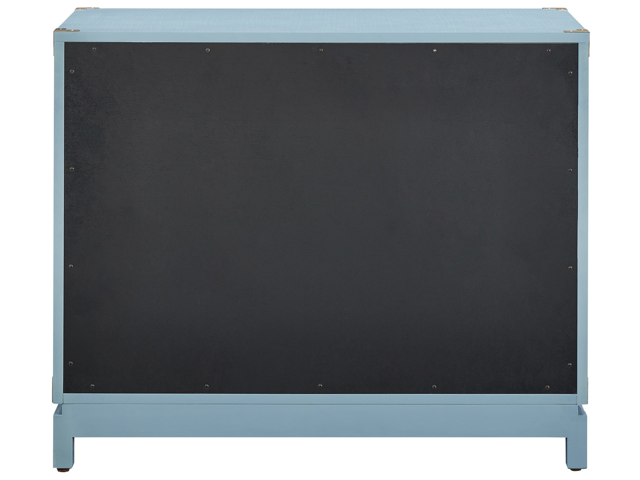 Cove Linen Campaign Chest - Silo with a white background