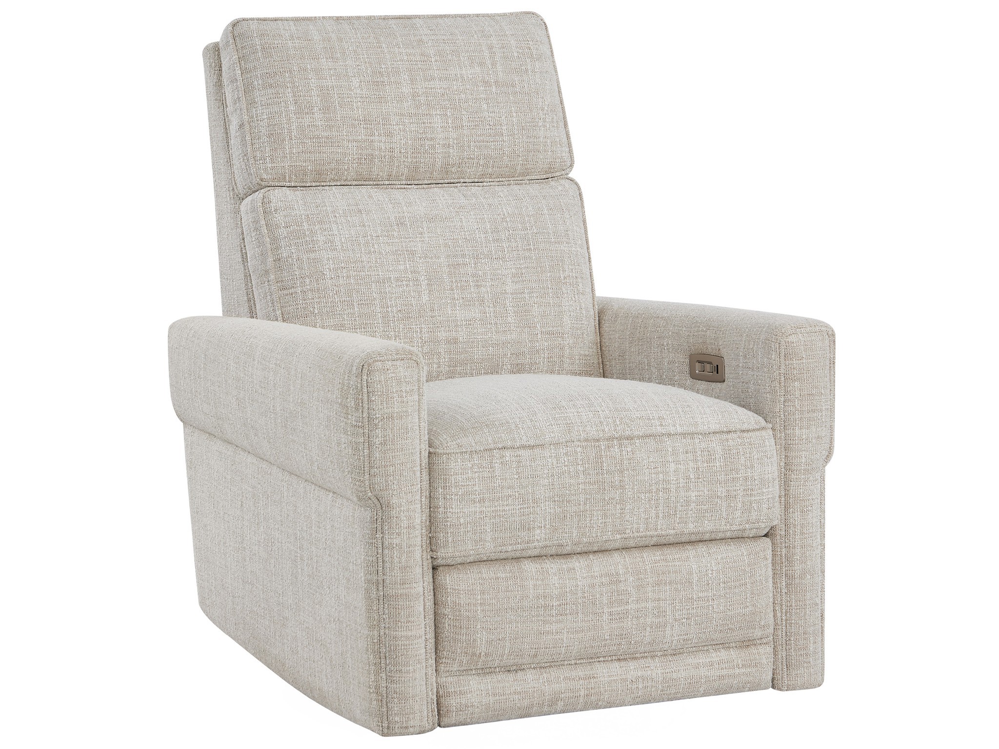 Jaxon Swivel Glide Recliner - Silo with a white background