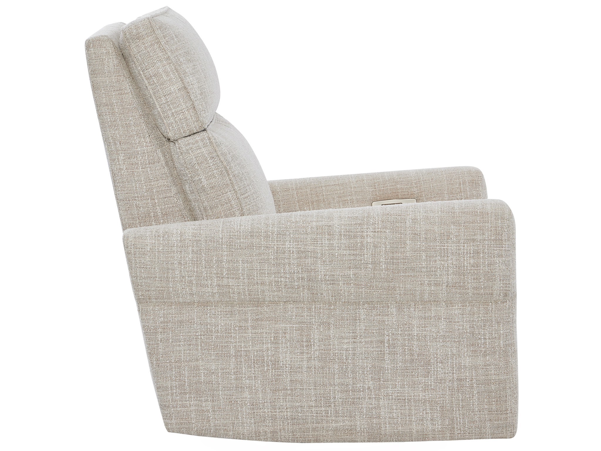 Jaxon Swivel Glide Recliner - Silo with a white background