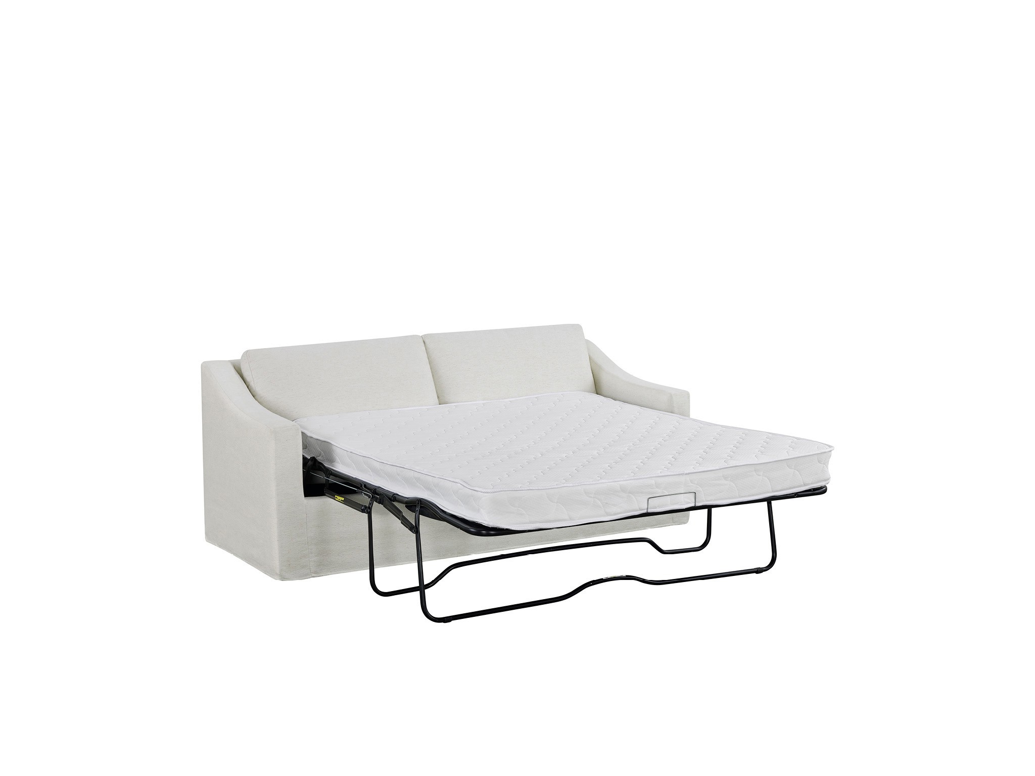 Augustine Slipcover Sleeper Sofa - Silo with a white background
