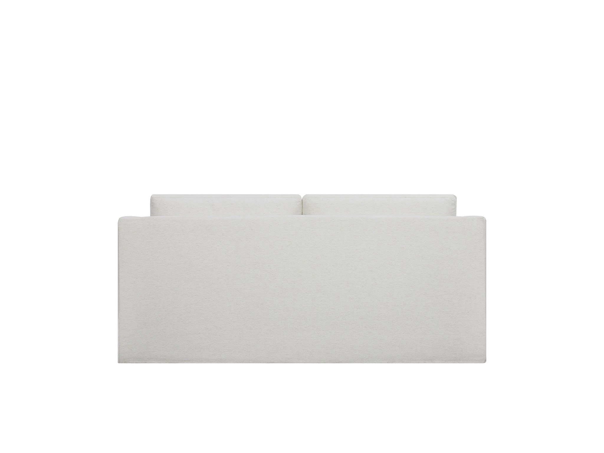 Augustine Slipcover Sleeper Sofa - Silo with a white background