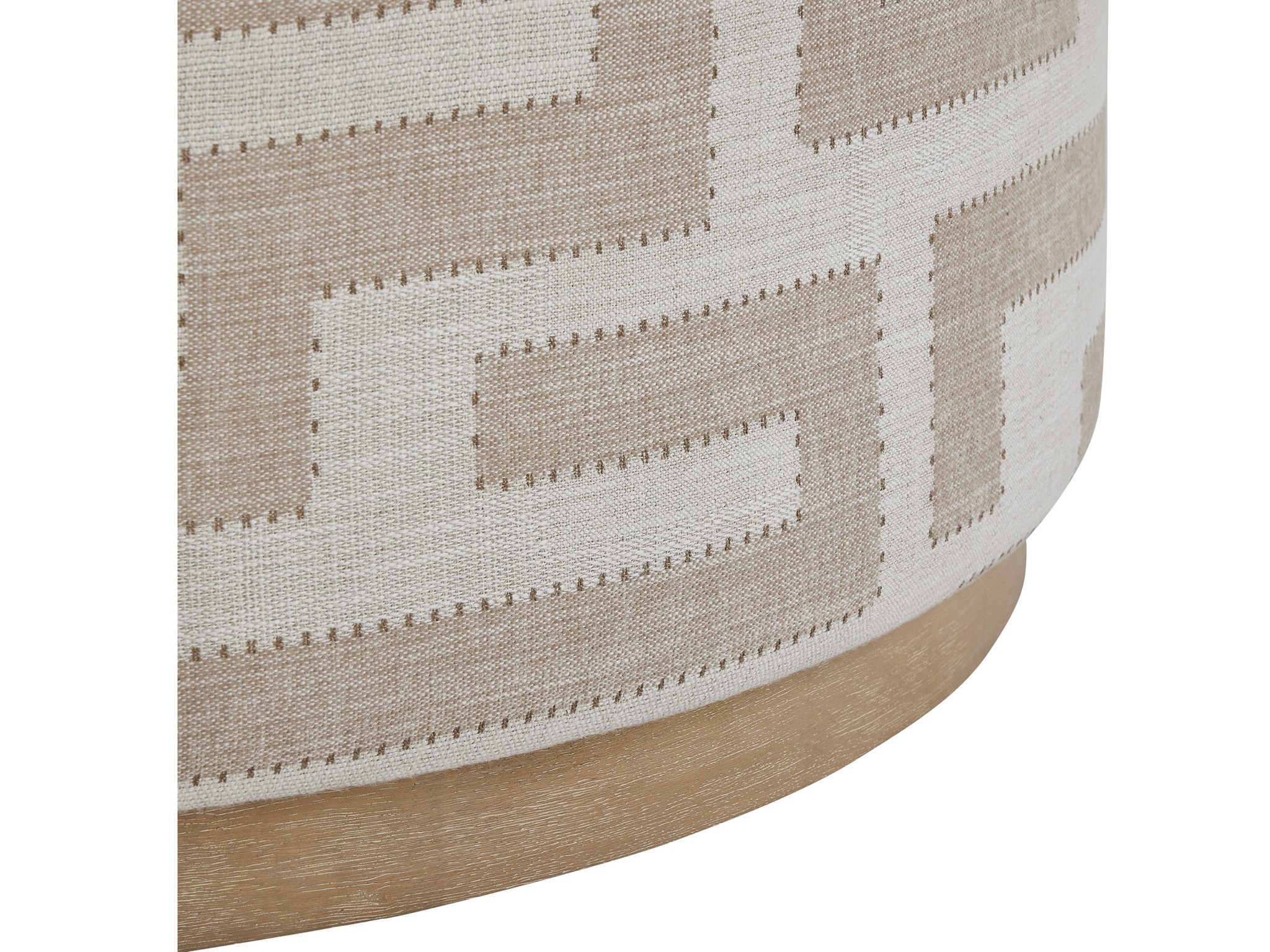 Koda Ottoman Large - Silo with a white background