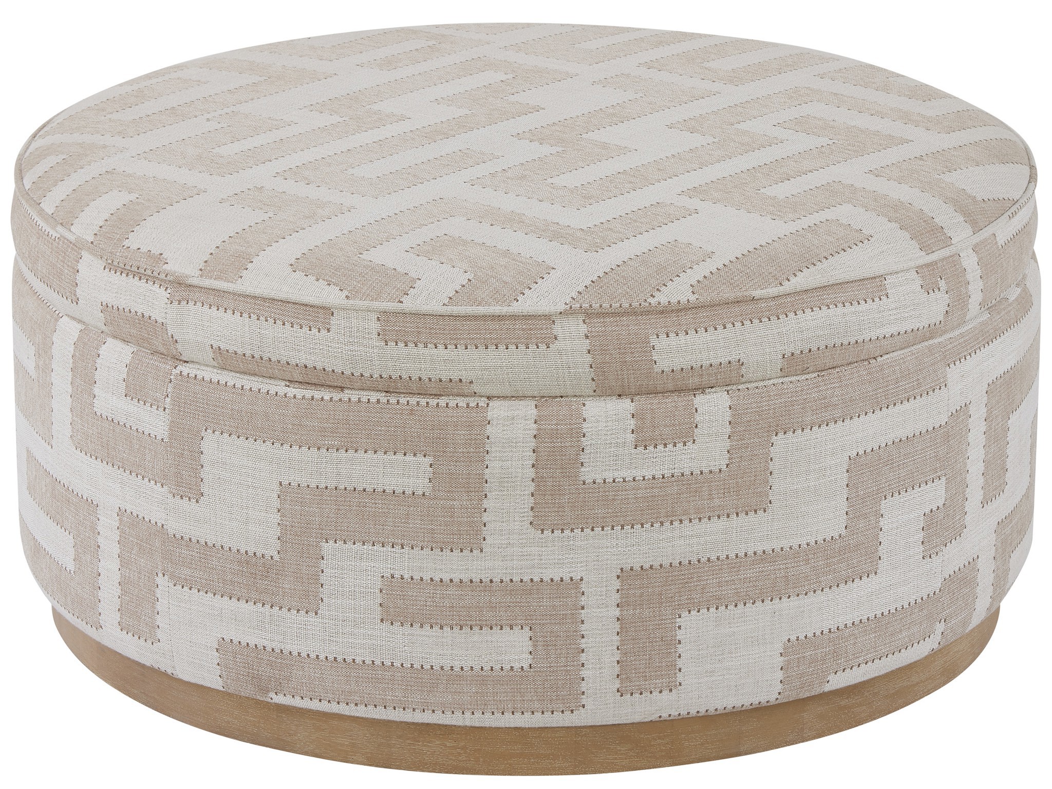 Koda Ottoman Large - Silo with a white background