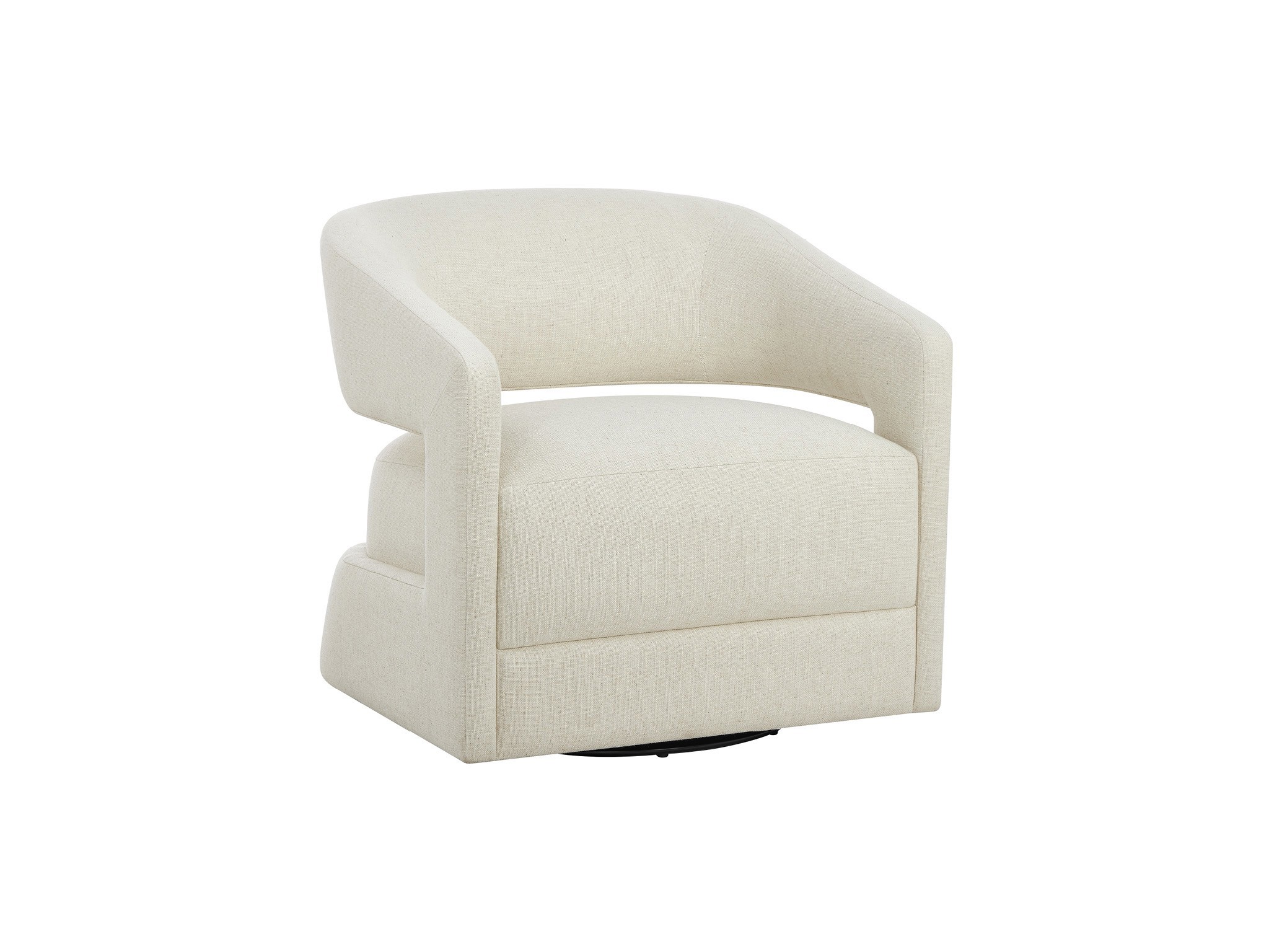 Drew Swivel Chair - Silo with a white background