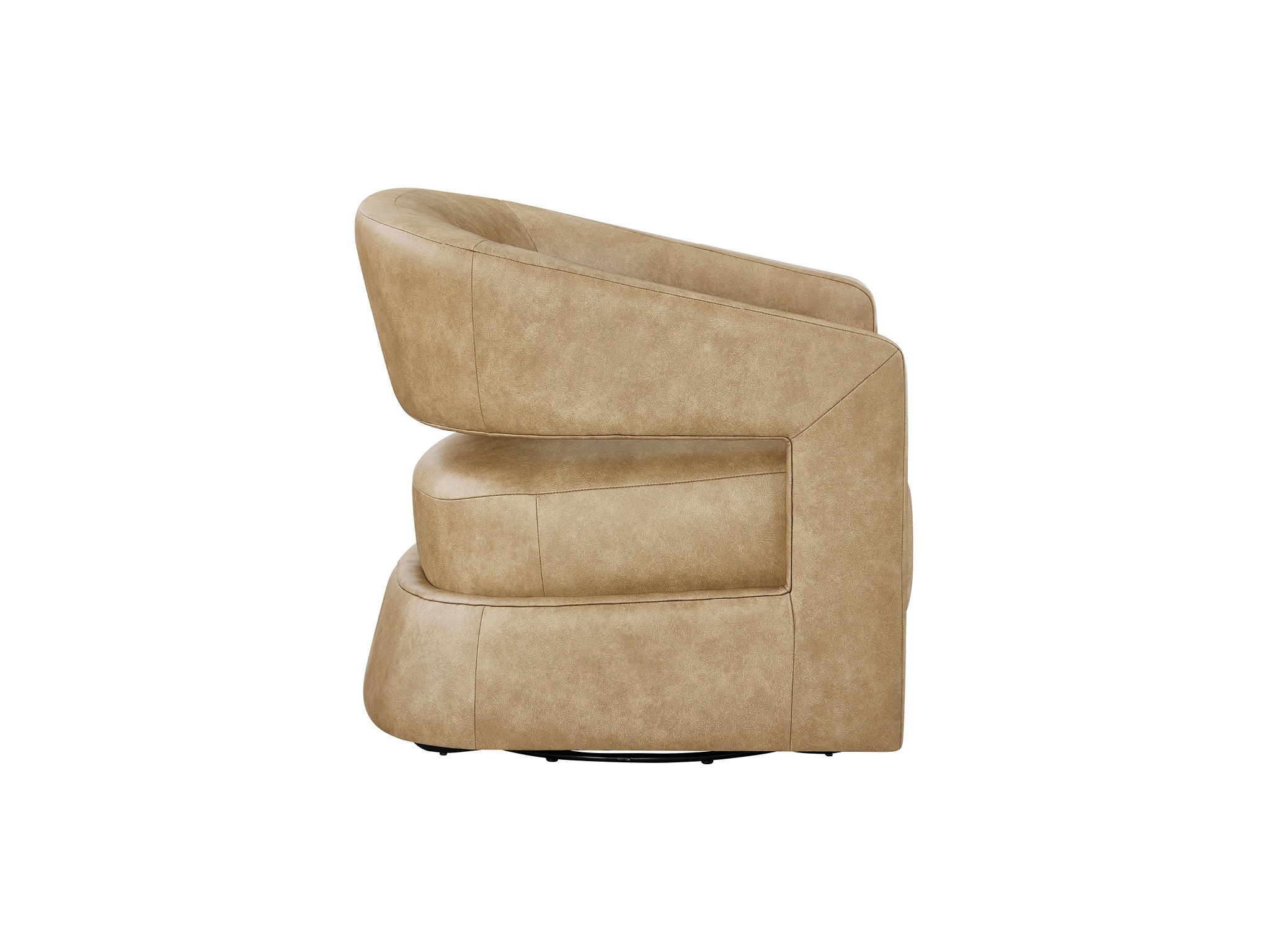 Drew Swivel Chair - Silo with a white background