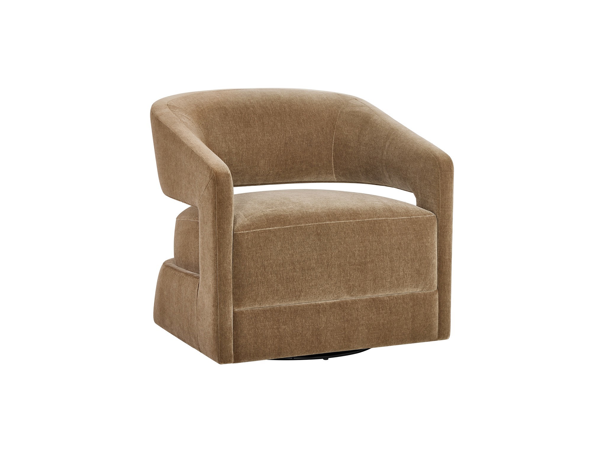 Drew Swivel Chair - Silo with a white background