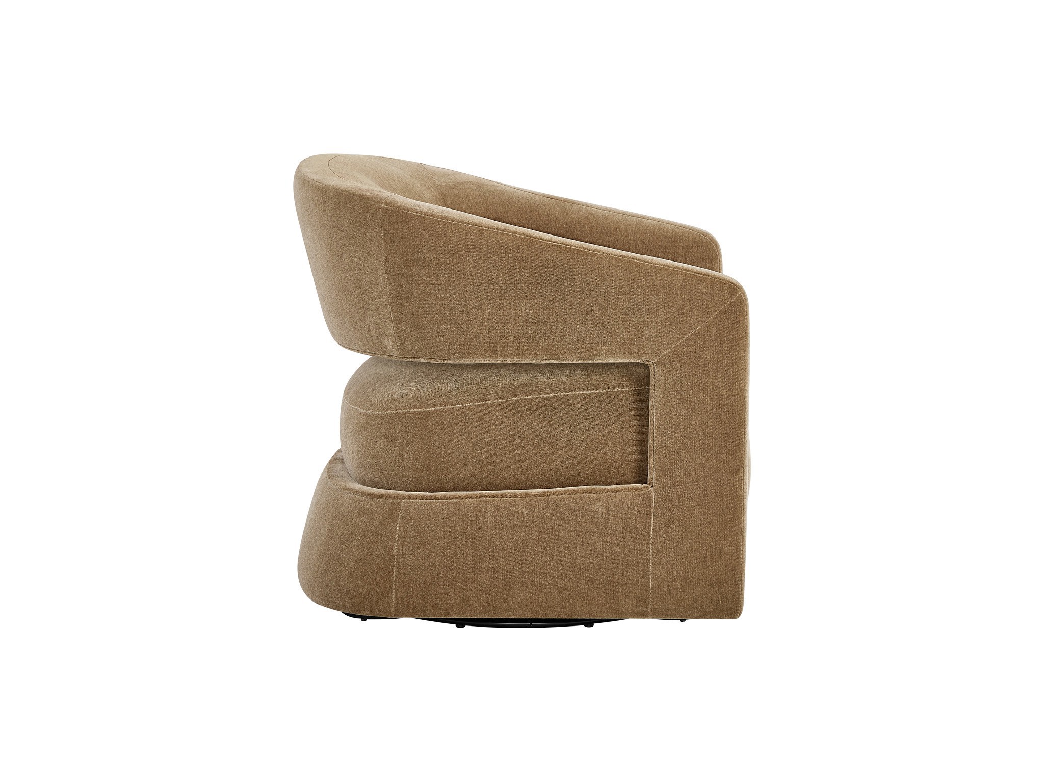 Drew Swivel Chair - Silo with a white background