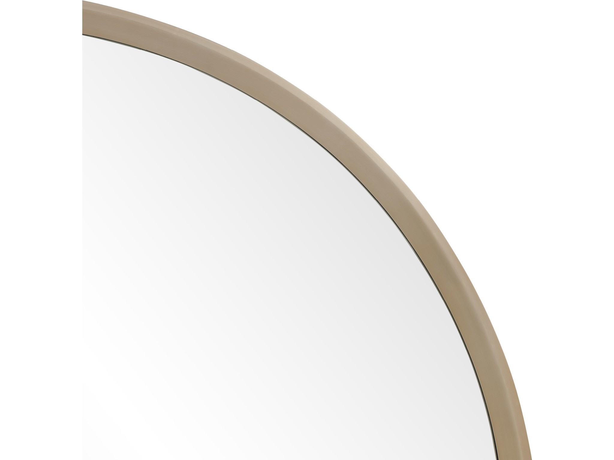 Dusty Bronze Mirror - Silo with a white background