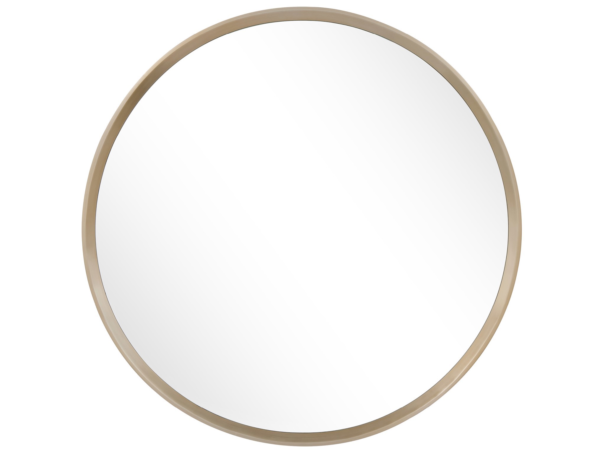 Dusty Bronze Mirror - Silo with a white background