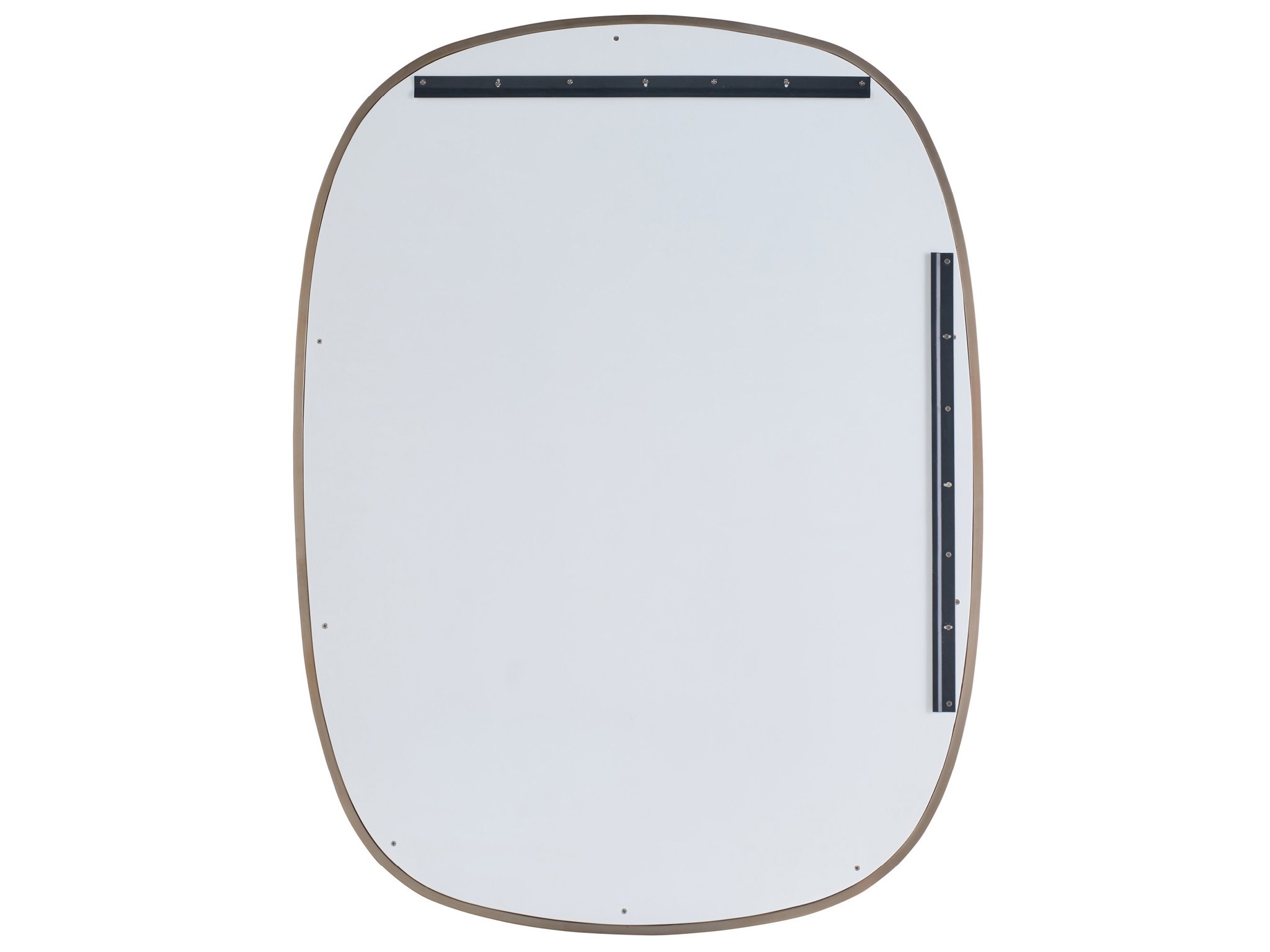 Selenite Mirror - Silo with a white background