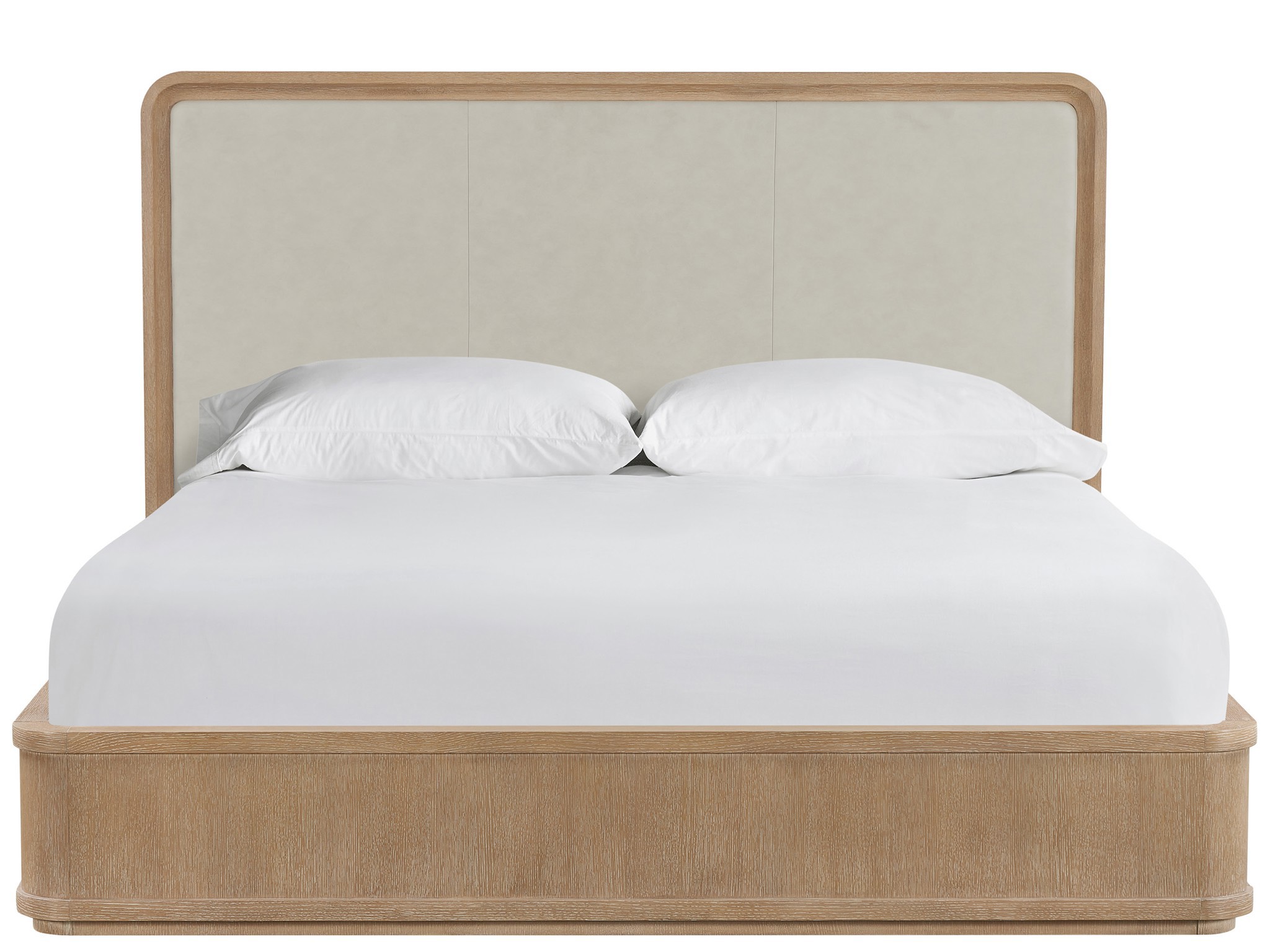Cassia Panel Bed King - Silo with a white background