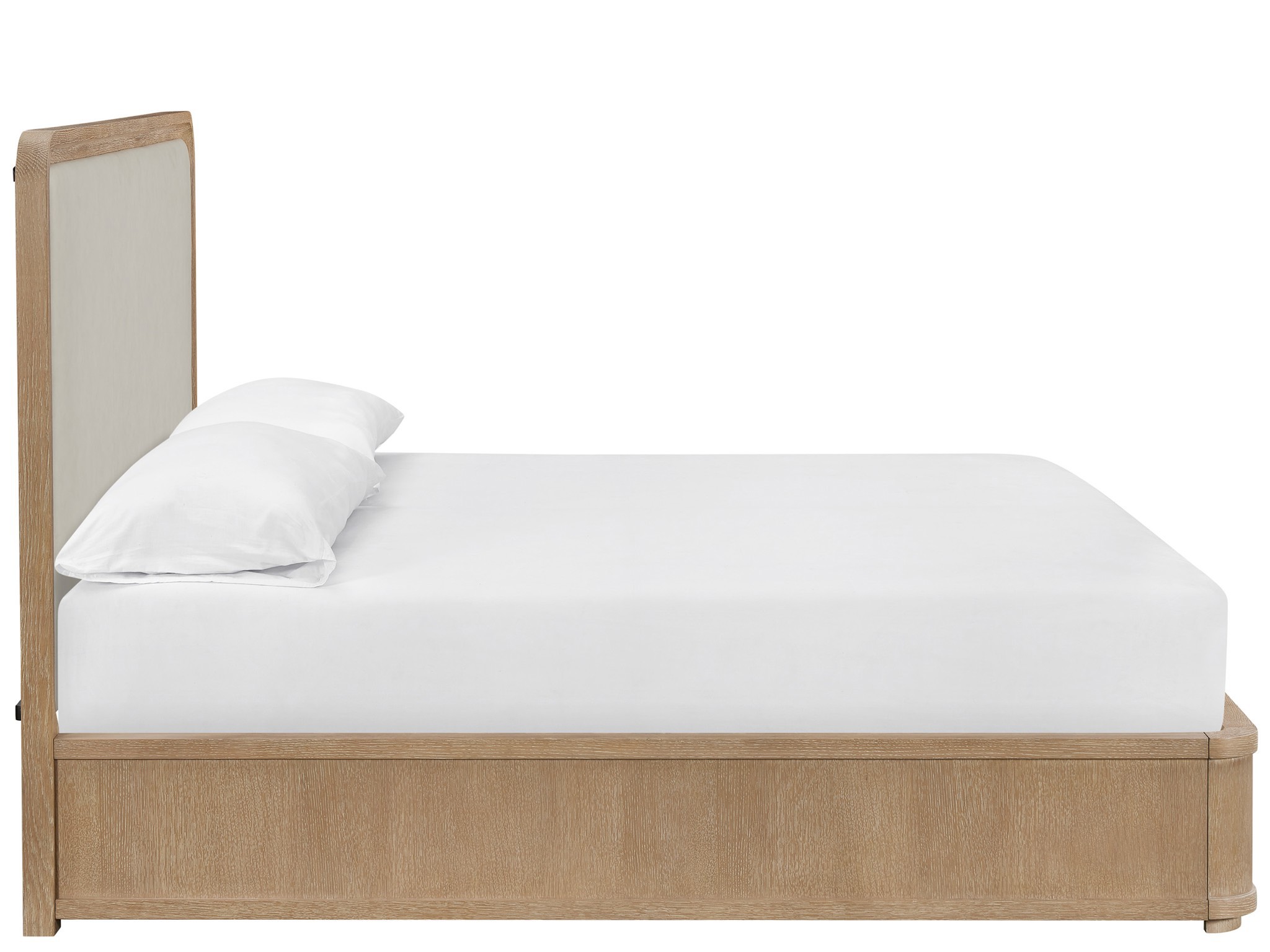 Cassia Panel Bed King - Silo with a white background