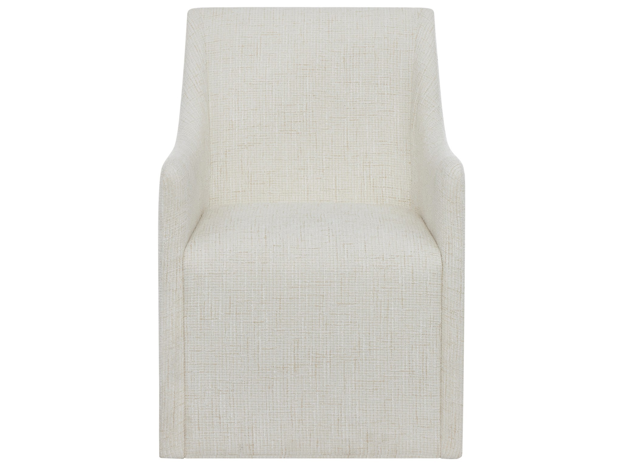 Trace Upholstered Arm Chair - Silo with a white background