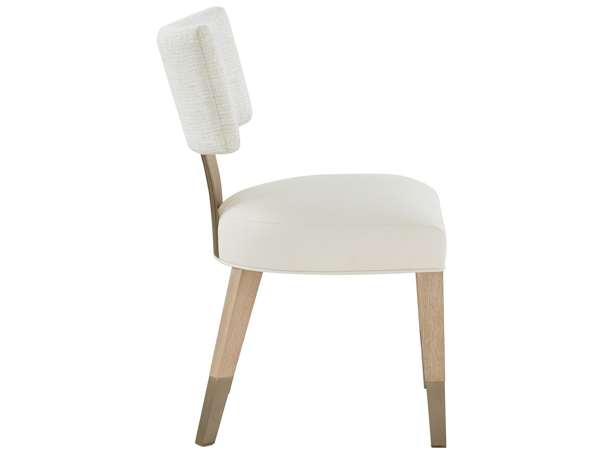 Dusty Bronze Side Chair - Silo with a white background