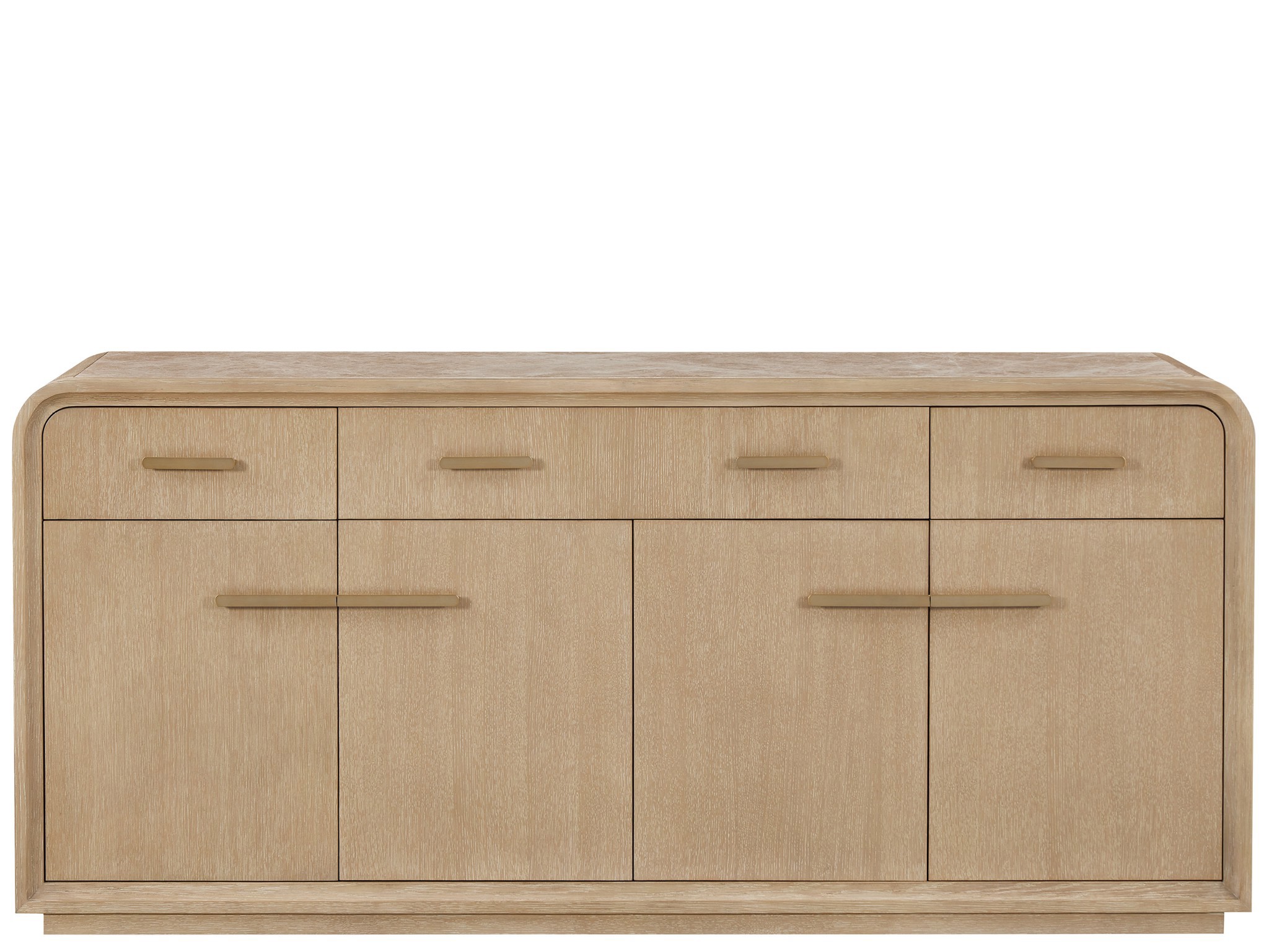 Light Emperador Credenza - Silo with a white background