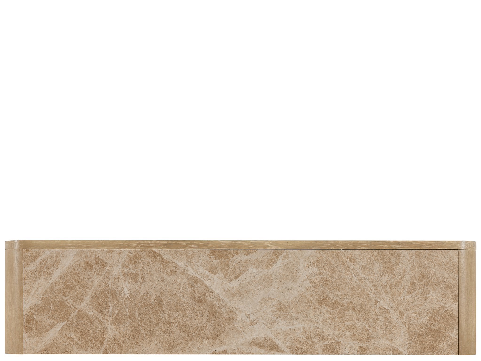 Light Emperador Credenza - Silo with a white background