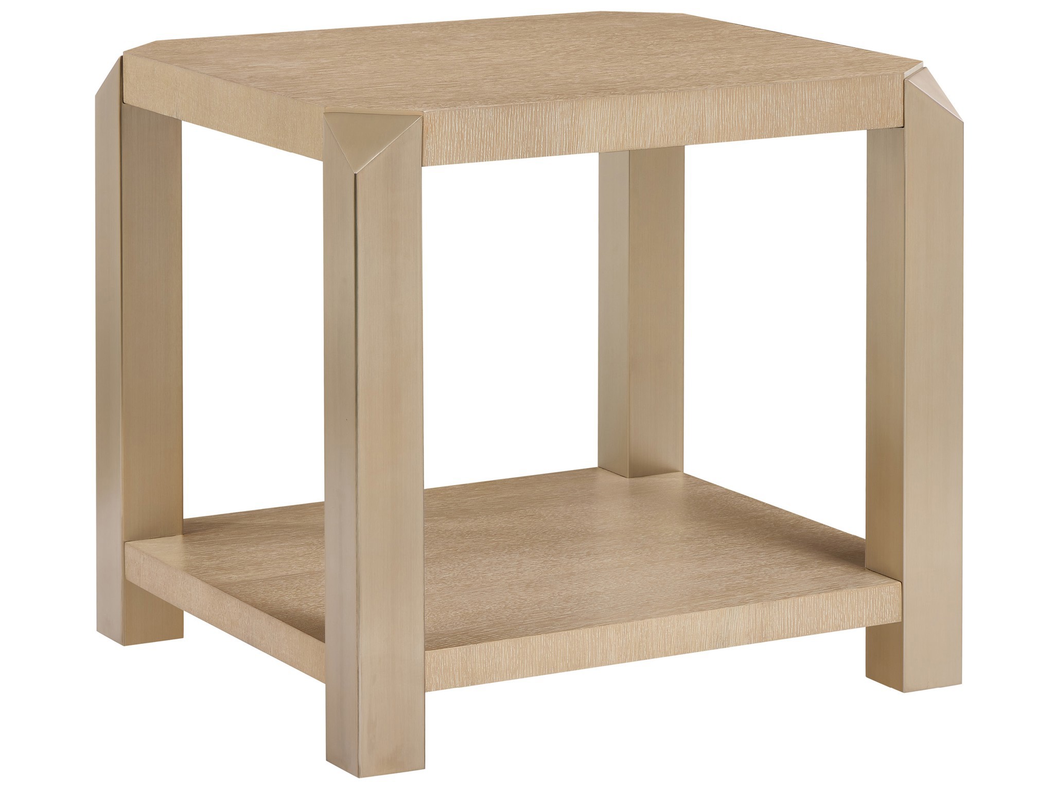 Dusty Bronze End Table - Silo with a white background