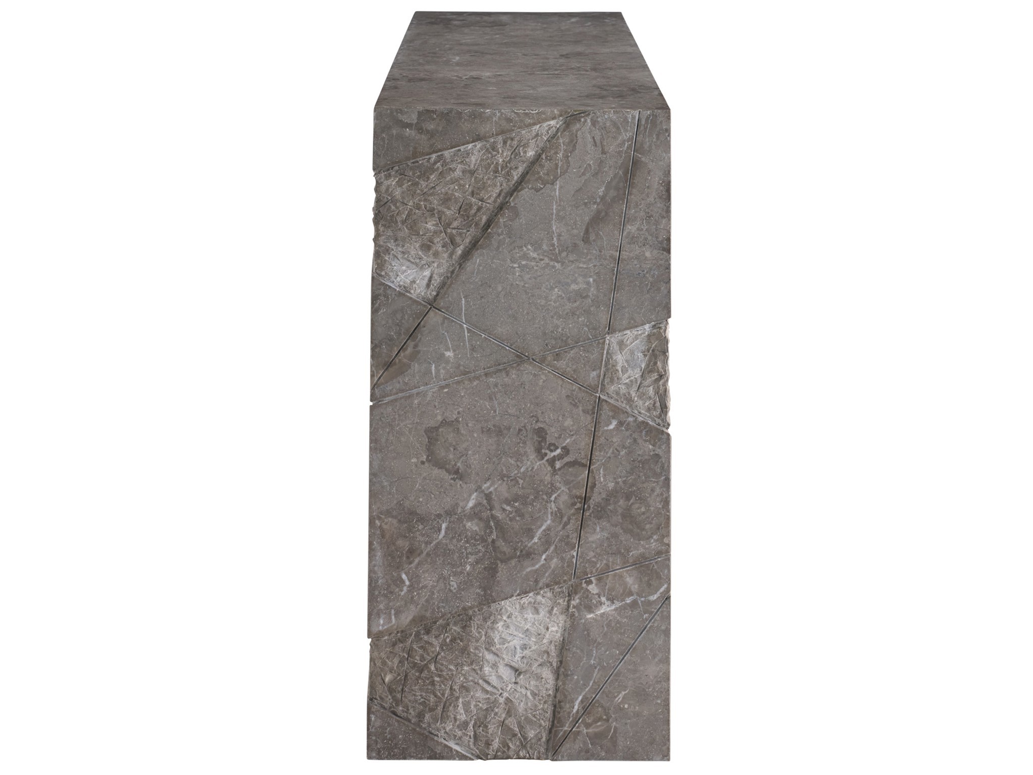 Pietra Console - Silo with a white background