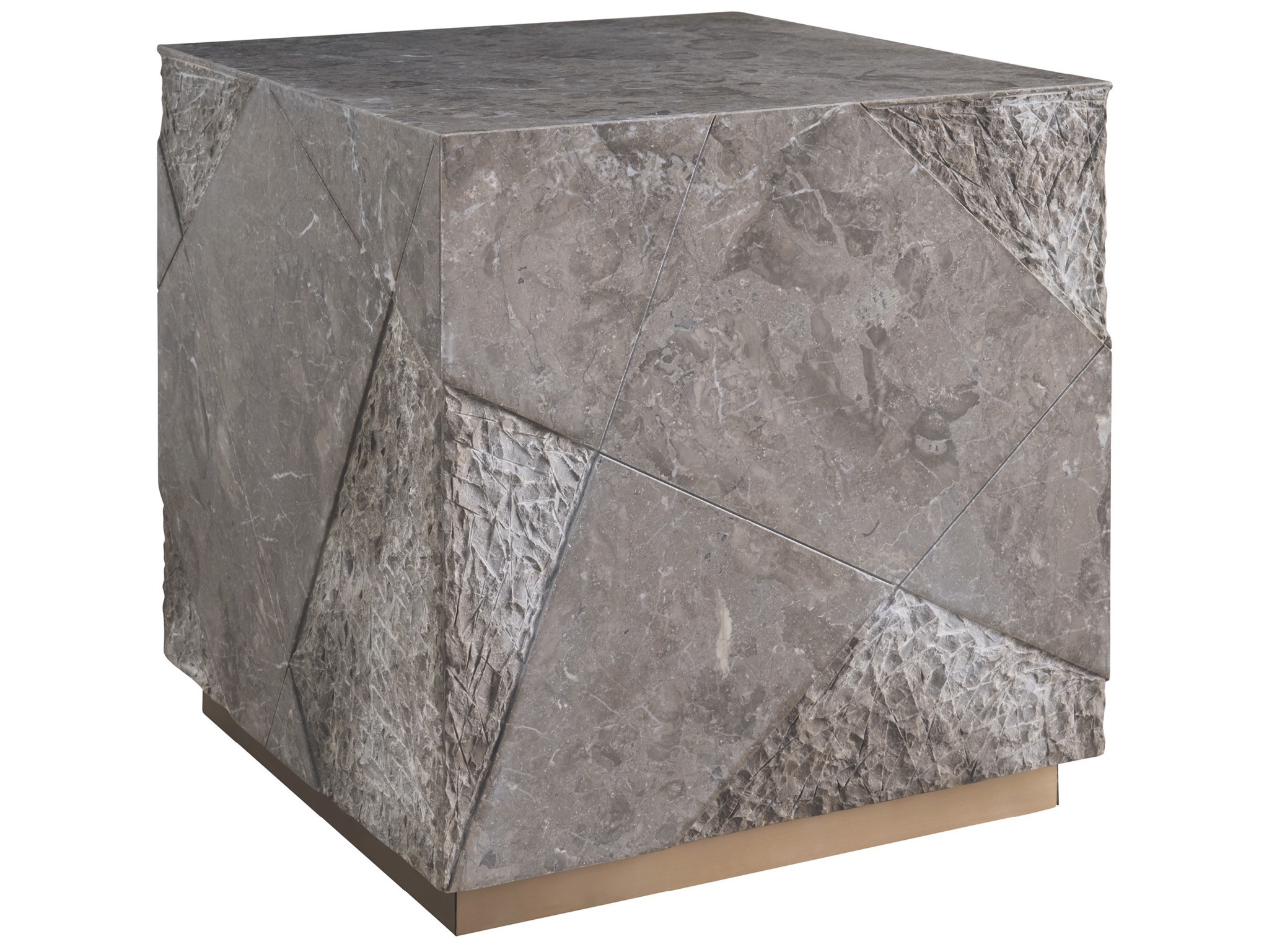 Pietra End Table - Silo with a white background