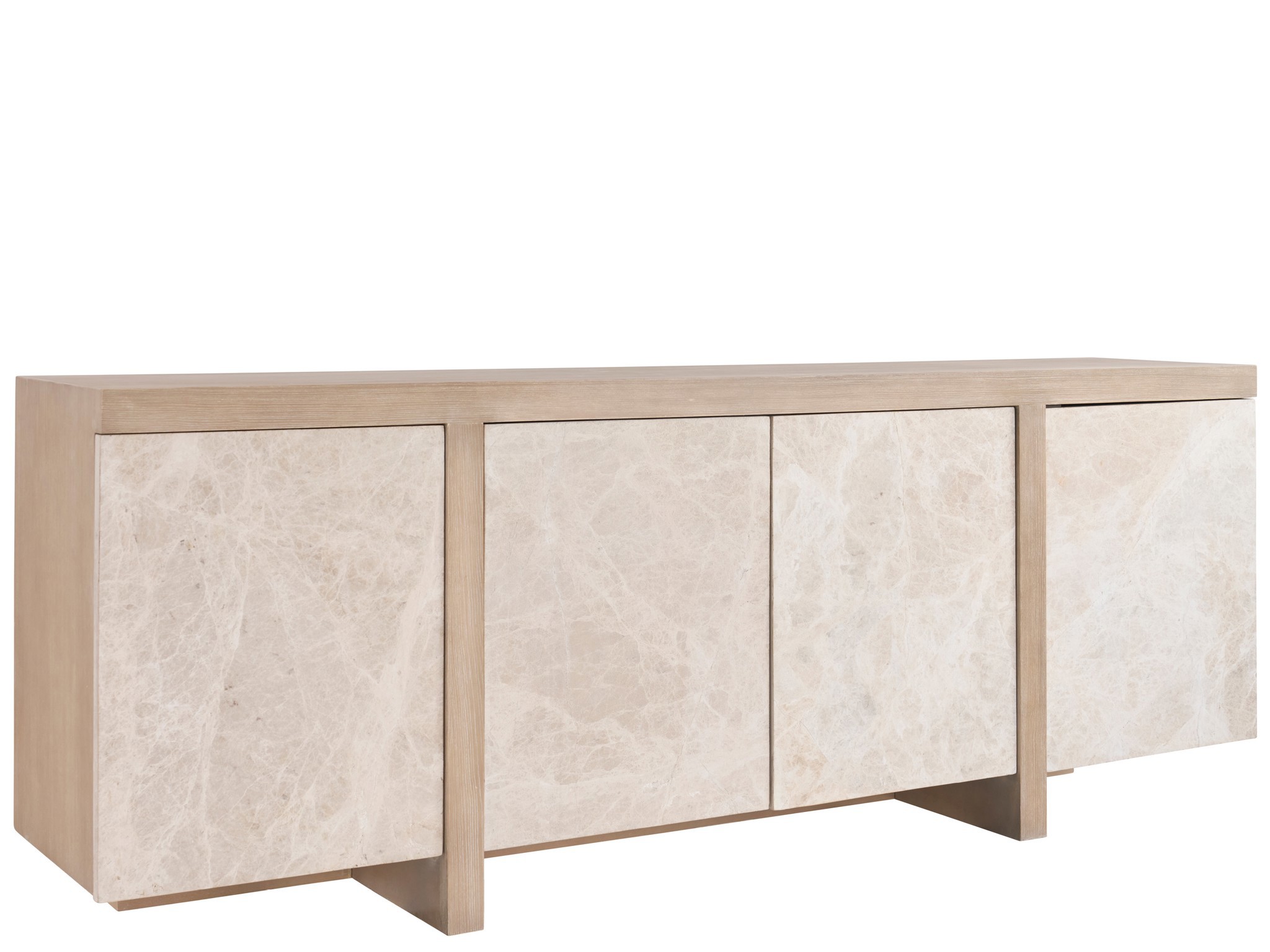 Crema Emperador Credenza - Silo with a white background