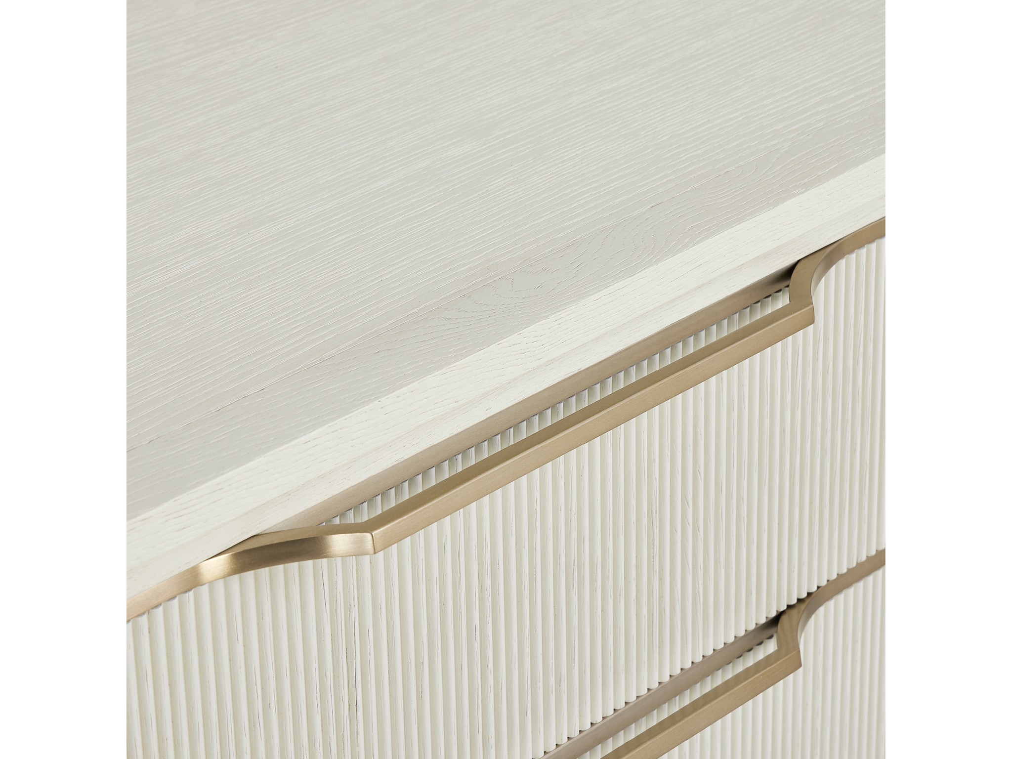 Flax Nightstand - Silo with a white background