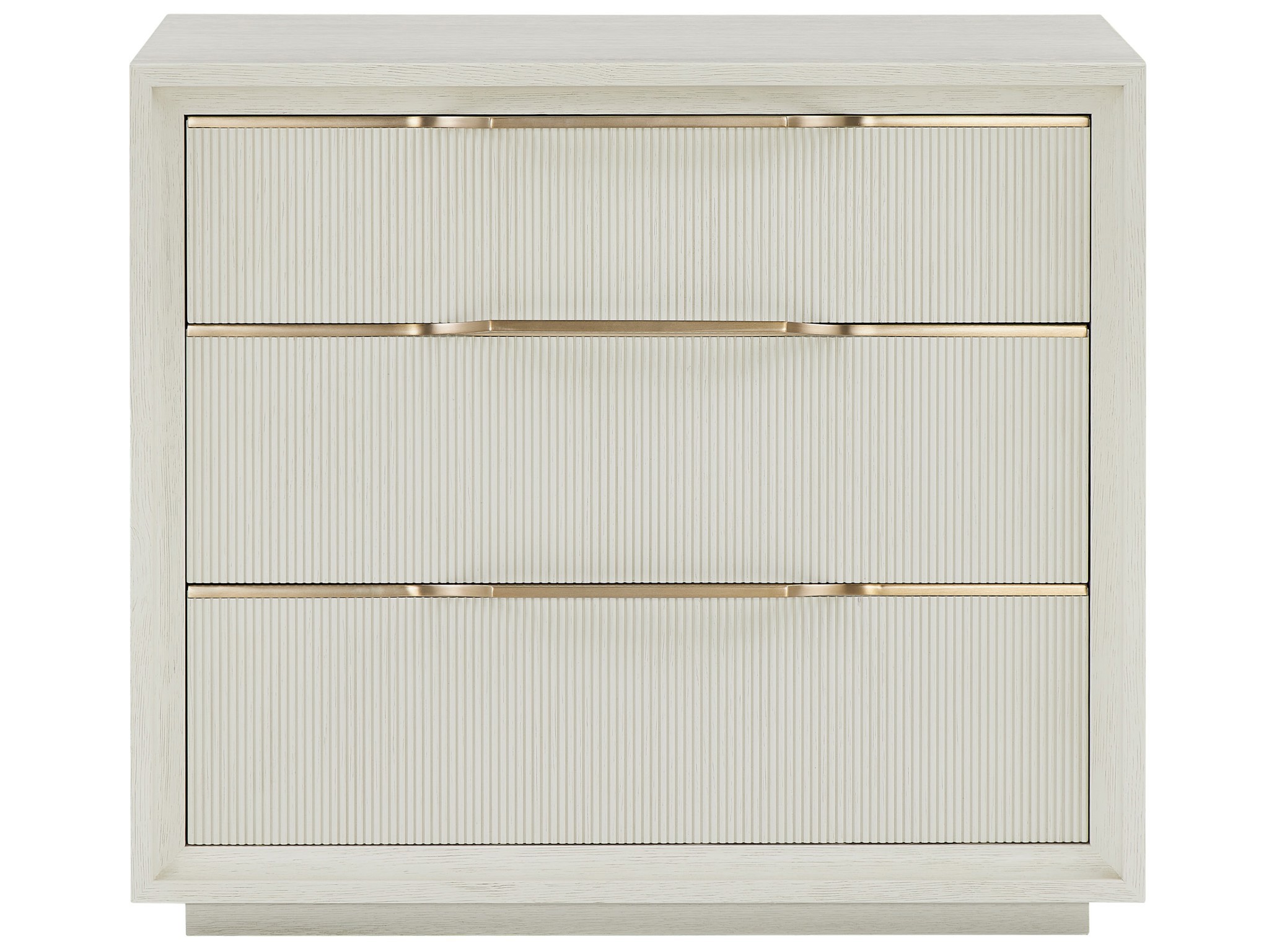 Flax Nightstand - Silo with a white background