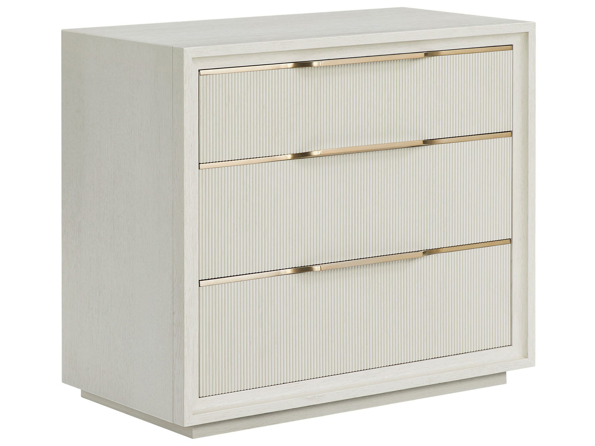 Flax Nightstand - Silo with a white background