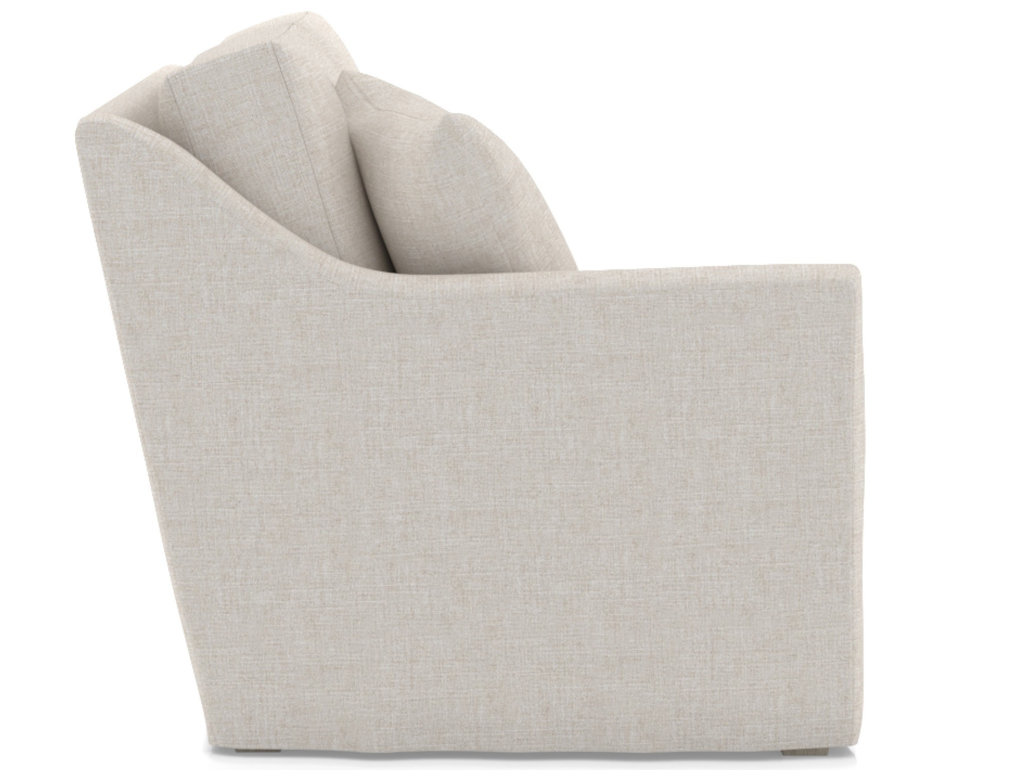 Lennon Slipcover Loveseat LAF - Special Order - Silo with a white background