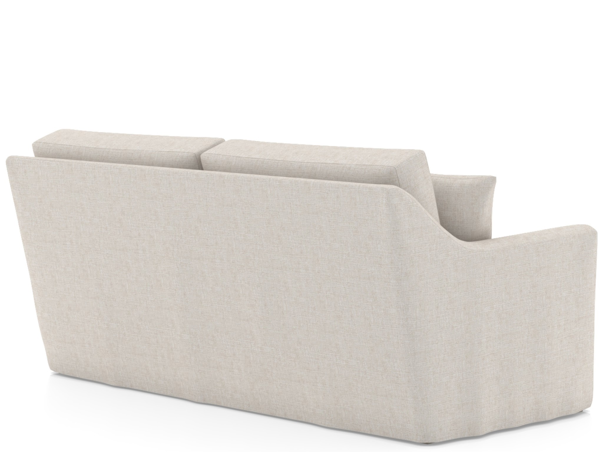 Lennon Slipcover Loveseat LAF - Special Order - Silo with a white background