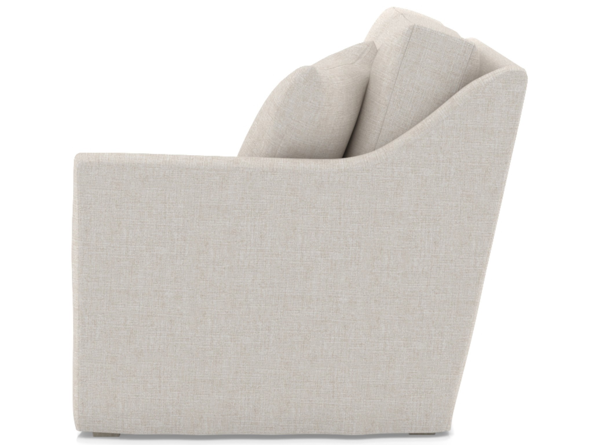Lennon Slipcover Loveseat RAF - Special Order - Silo with a white background