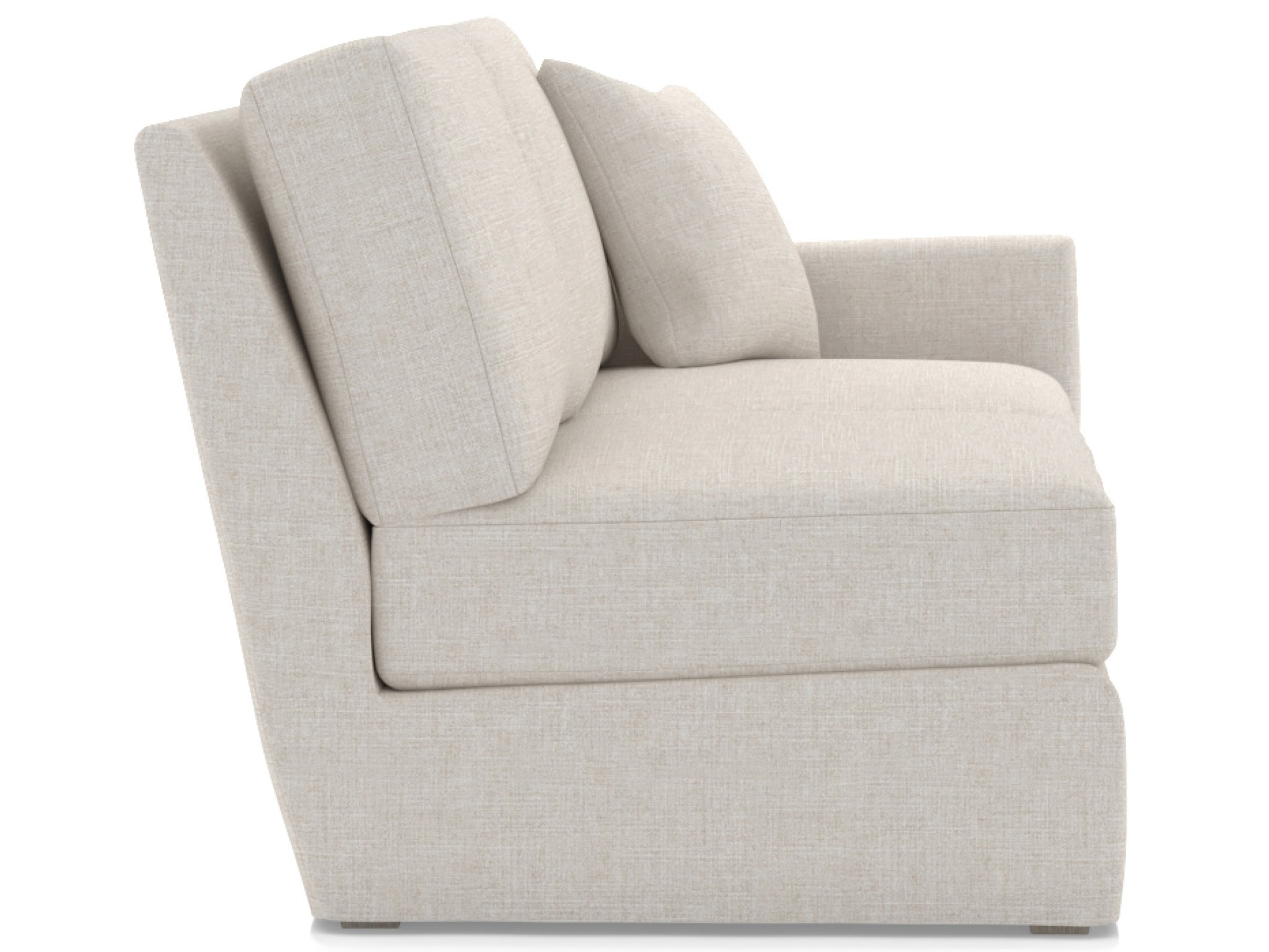 Lennon Slipcover Loveseat RAF - Special Order - Silo with a white background