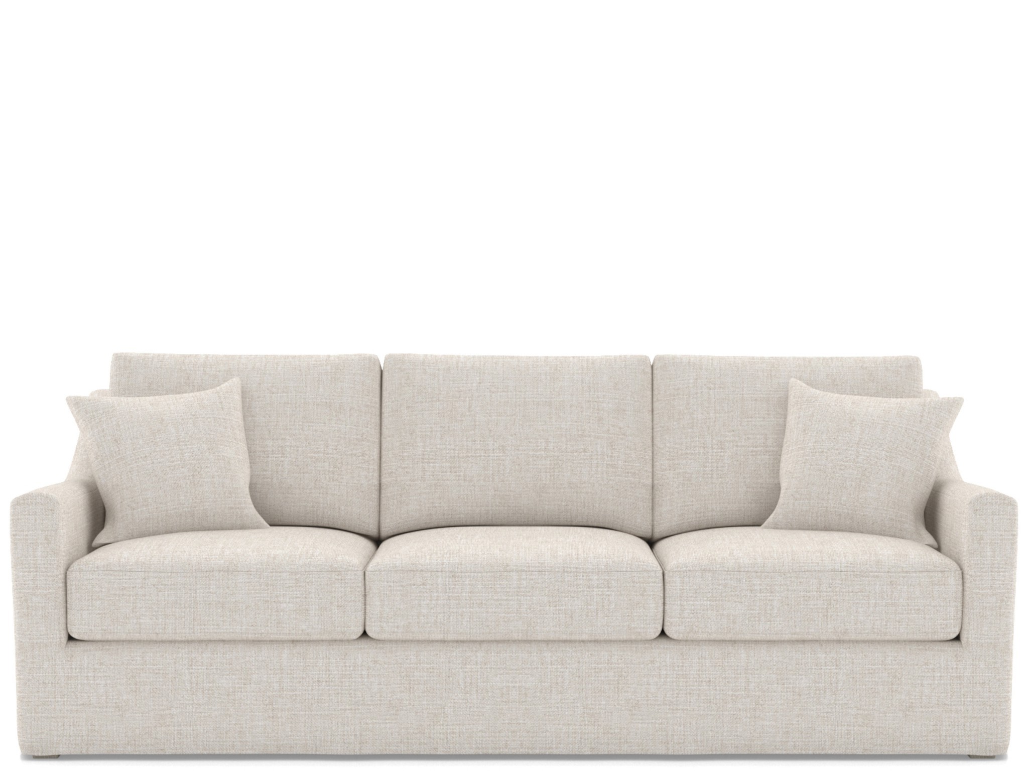 Lennon Slipcover Sofa - Special Order - Silo with a white background
