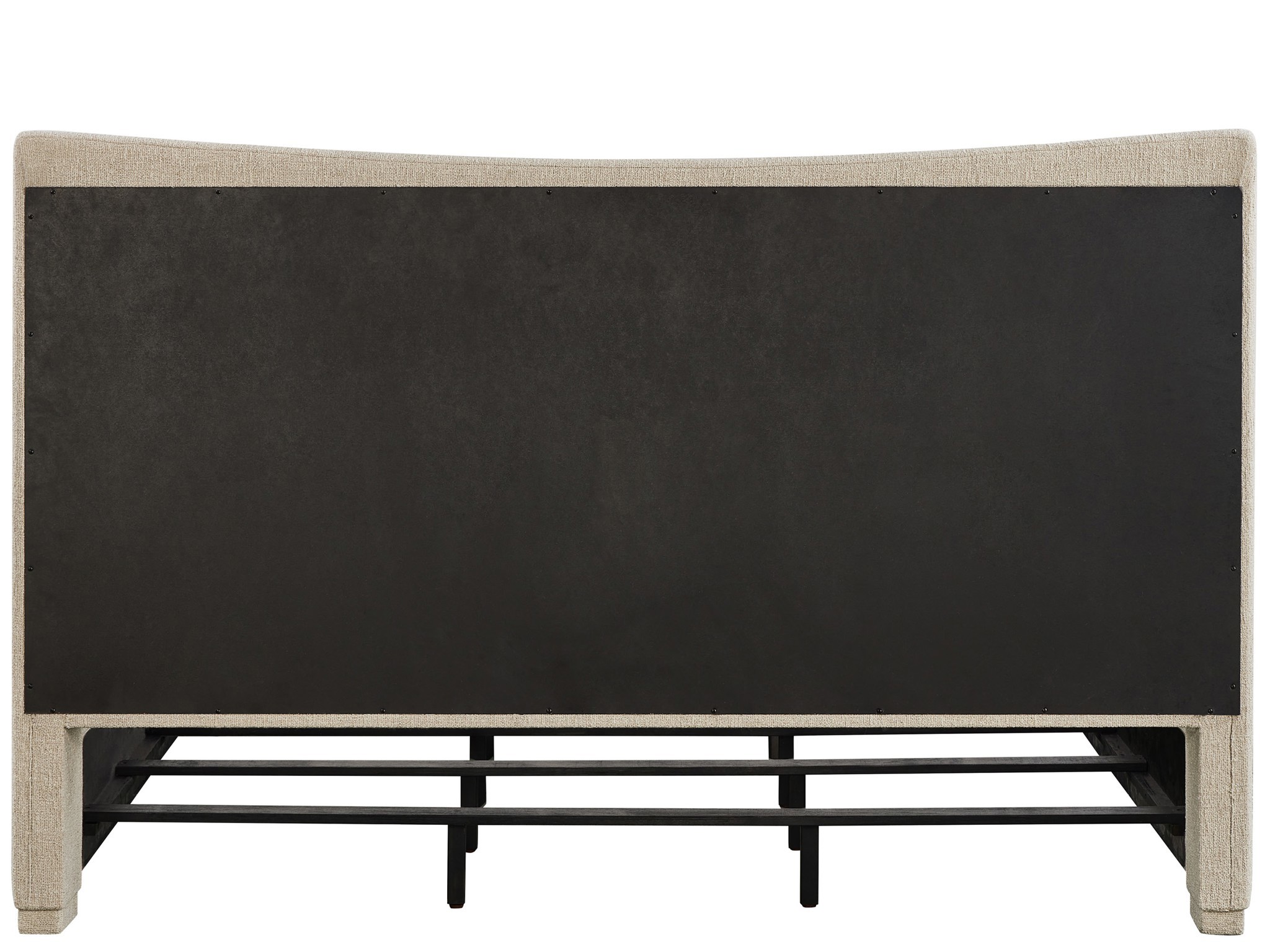 Rowen Upholstered Bed King - Silo with a white background