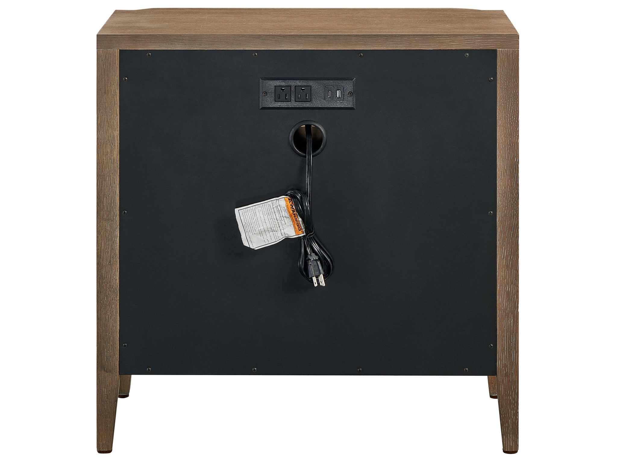 Emerie Nightstand - Silo with a white background