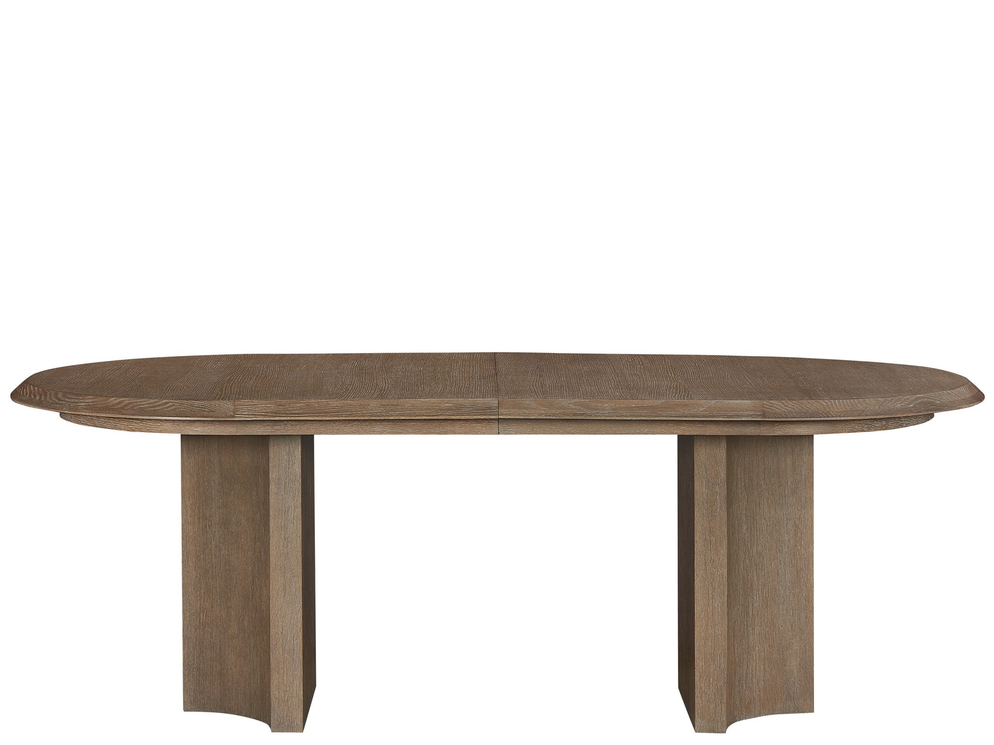 Emerie Oval Dining Table - Silo with a white background