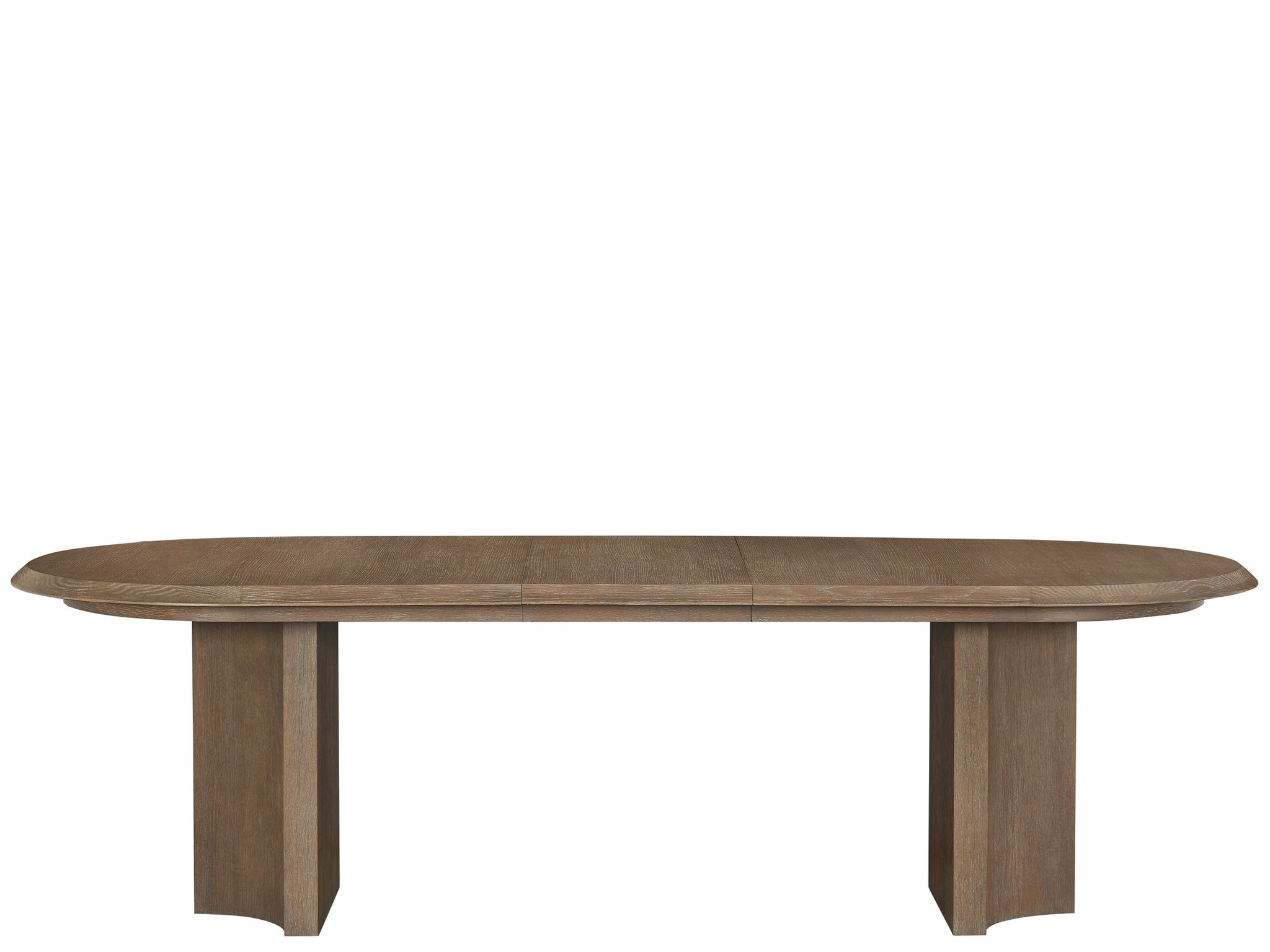 Emerie Oval Dining Table - Silo with a white background