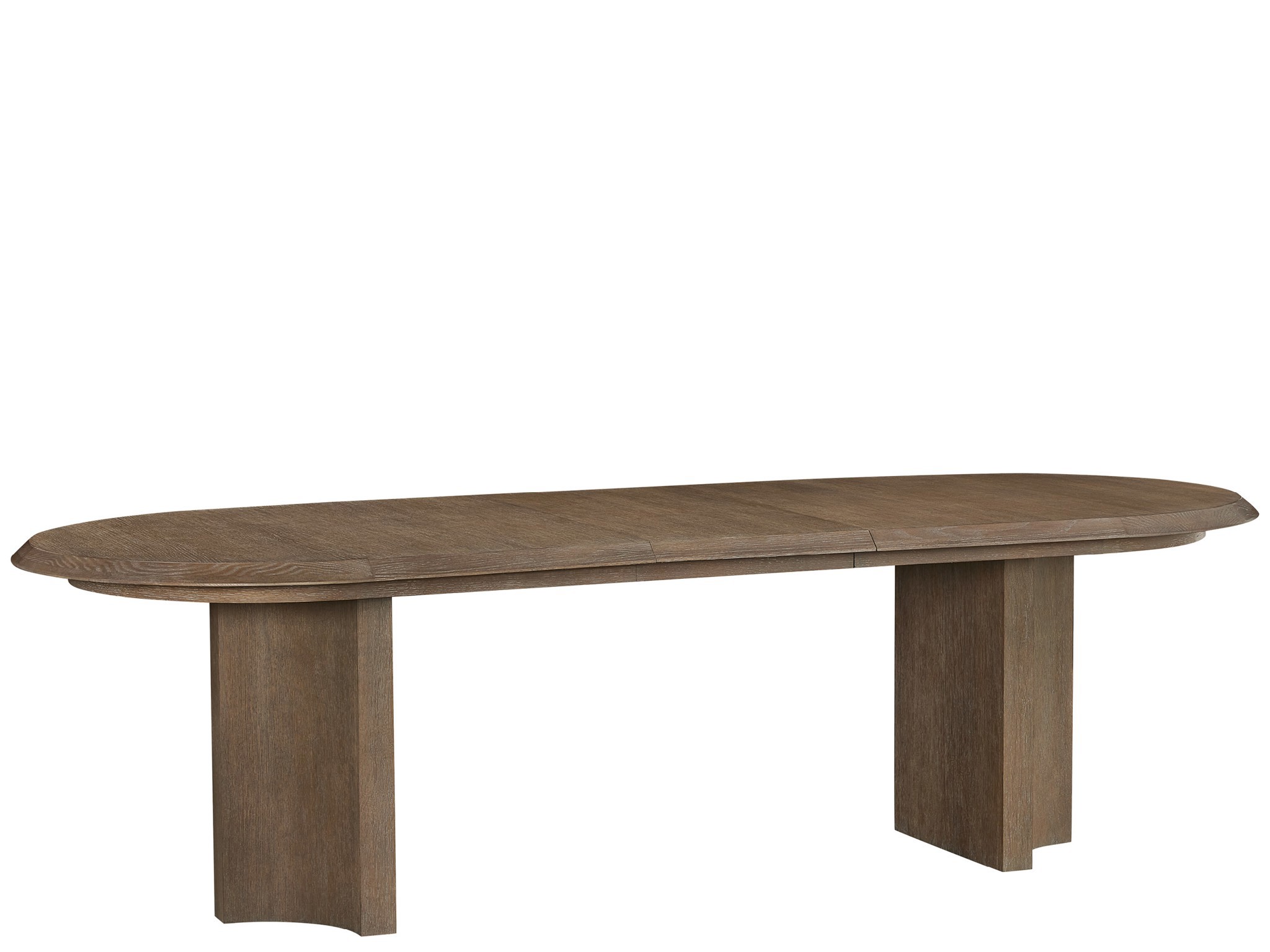 Emerie Oval Dining Table - Silo with a white background