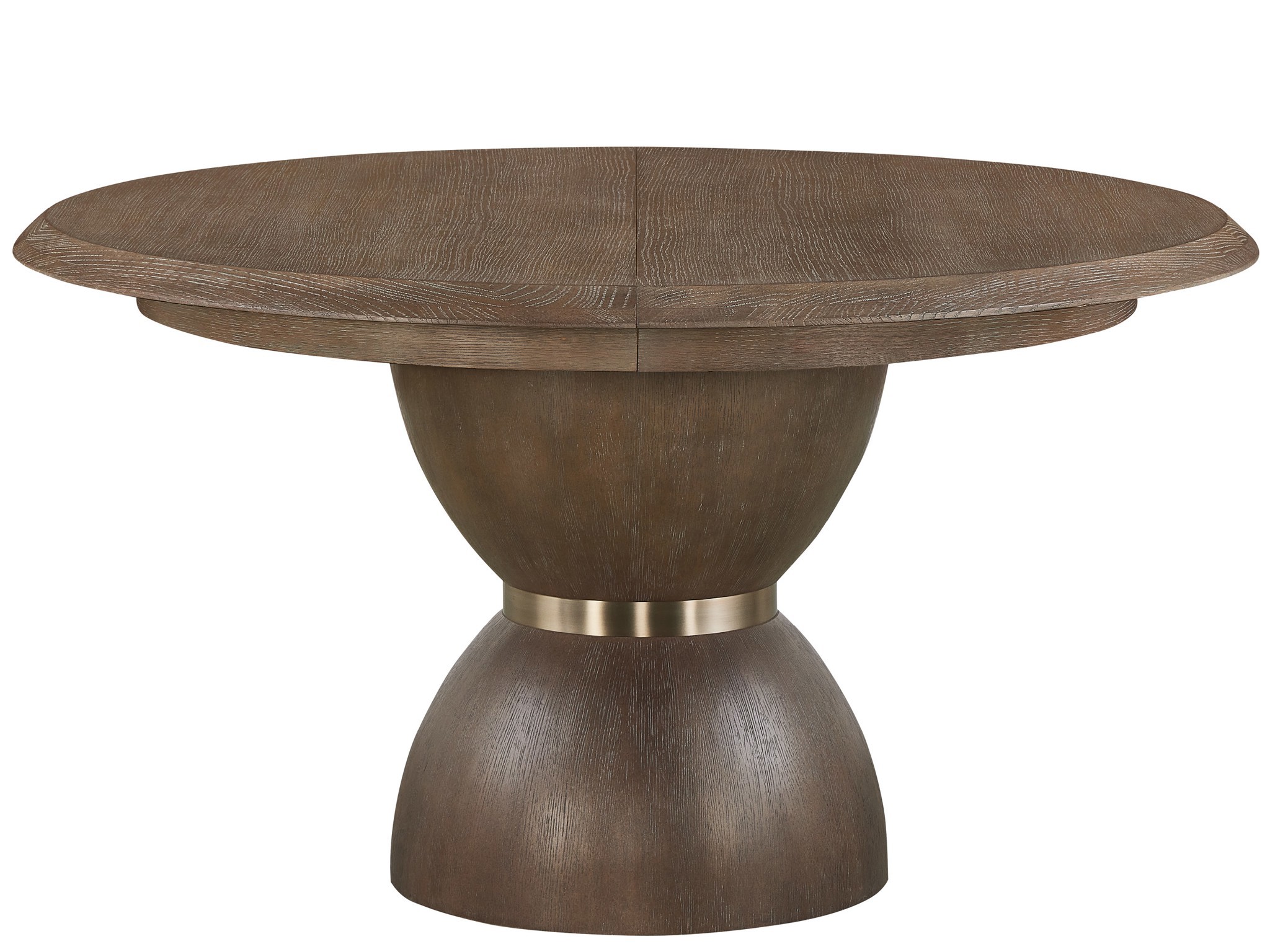 Emerie Round Dining Table - Silo with a white background