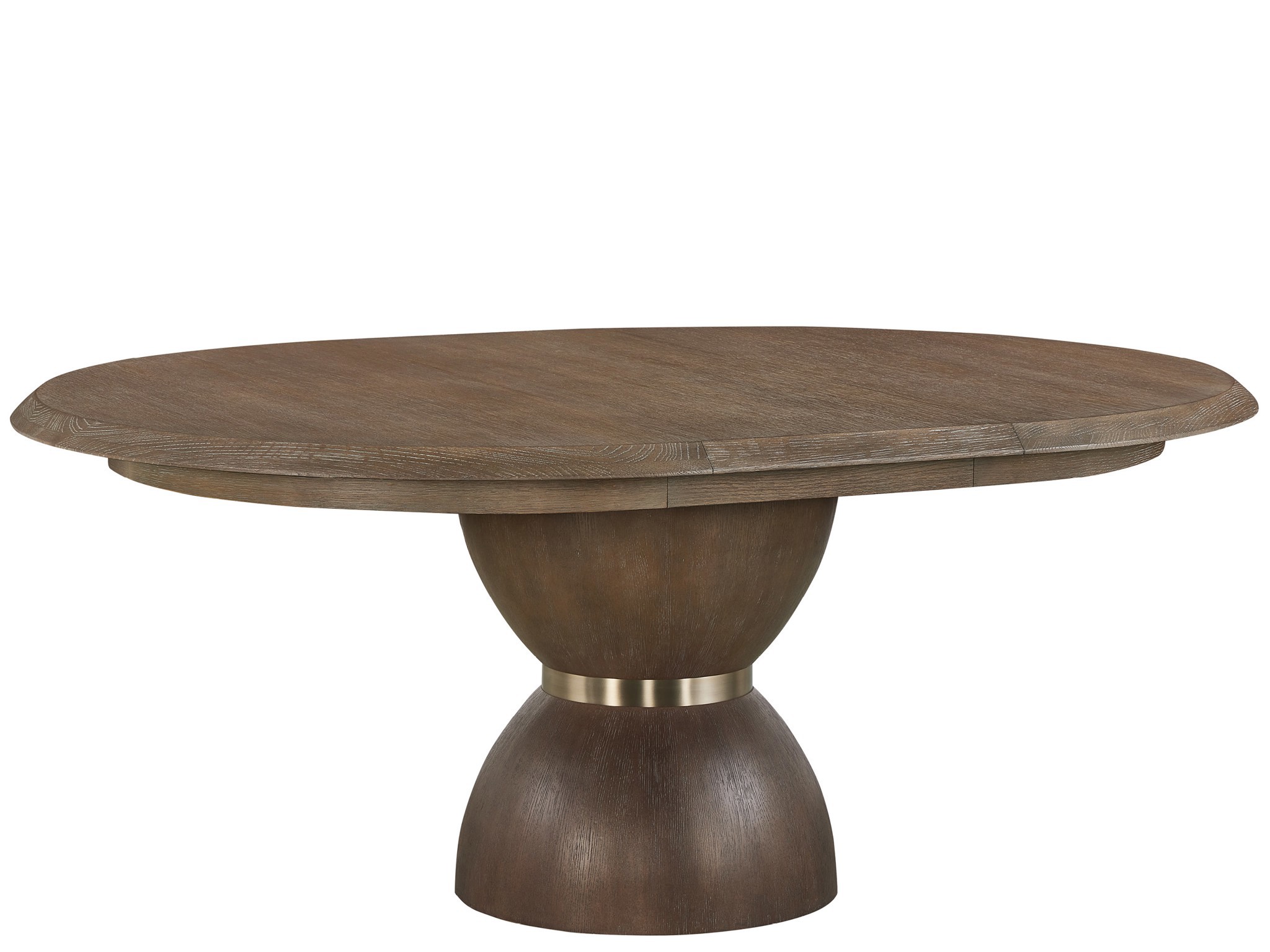 Emerie Round Dining Table - Silo with a white background