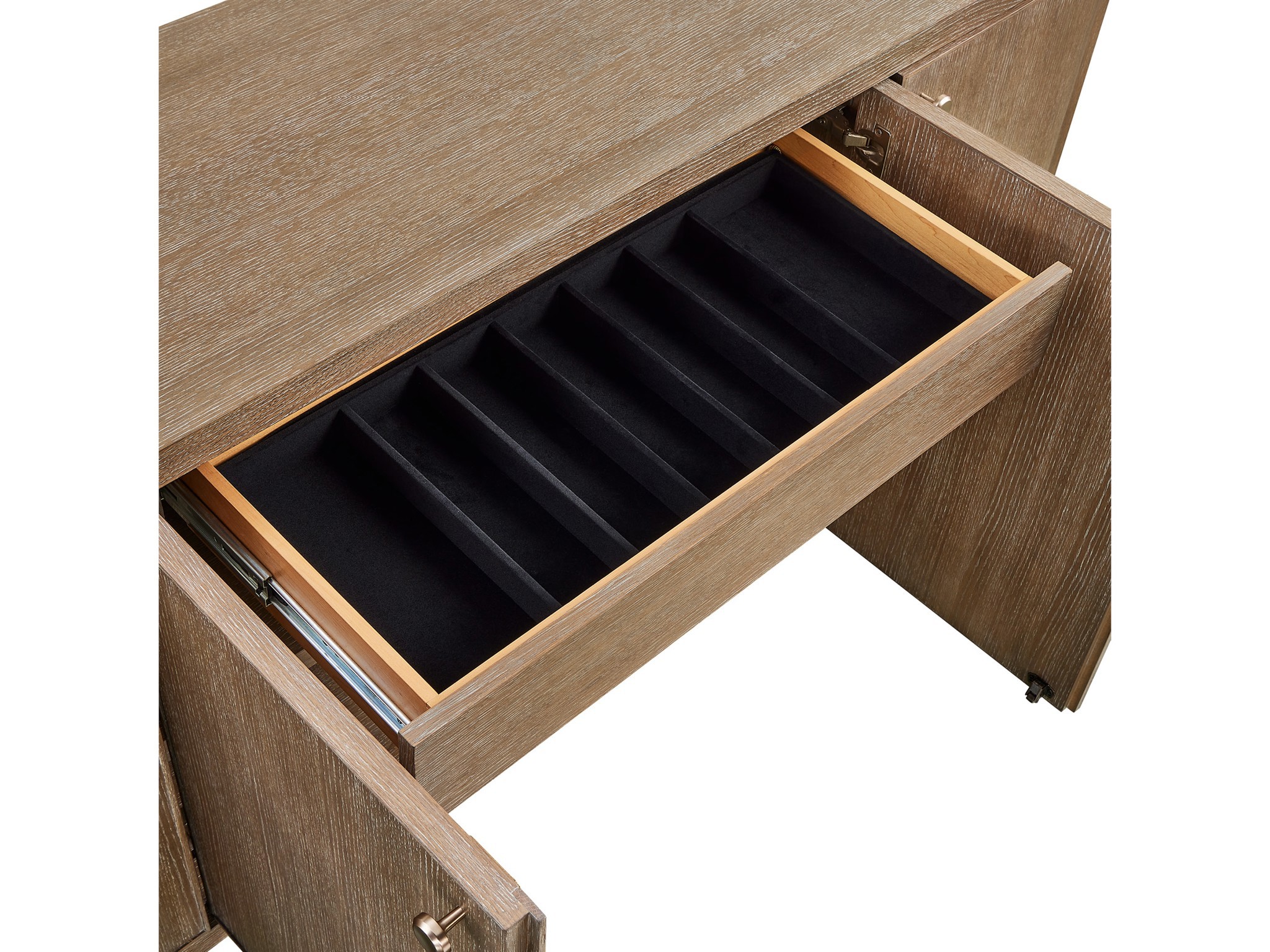 Emerie Credenza - Silo with a white background