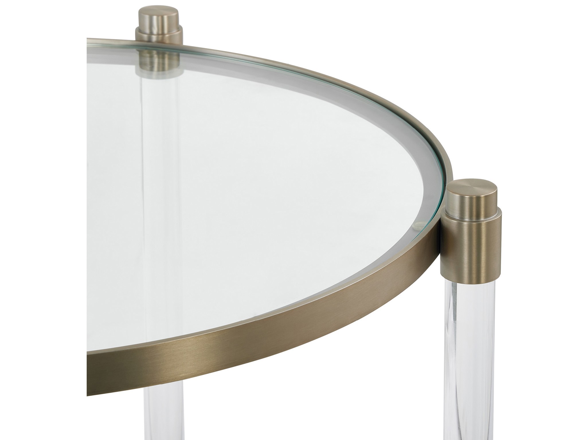 Delsey Side Table - Silo with a white background