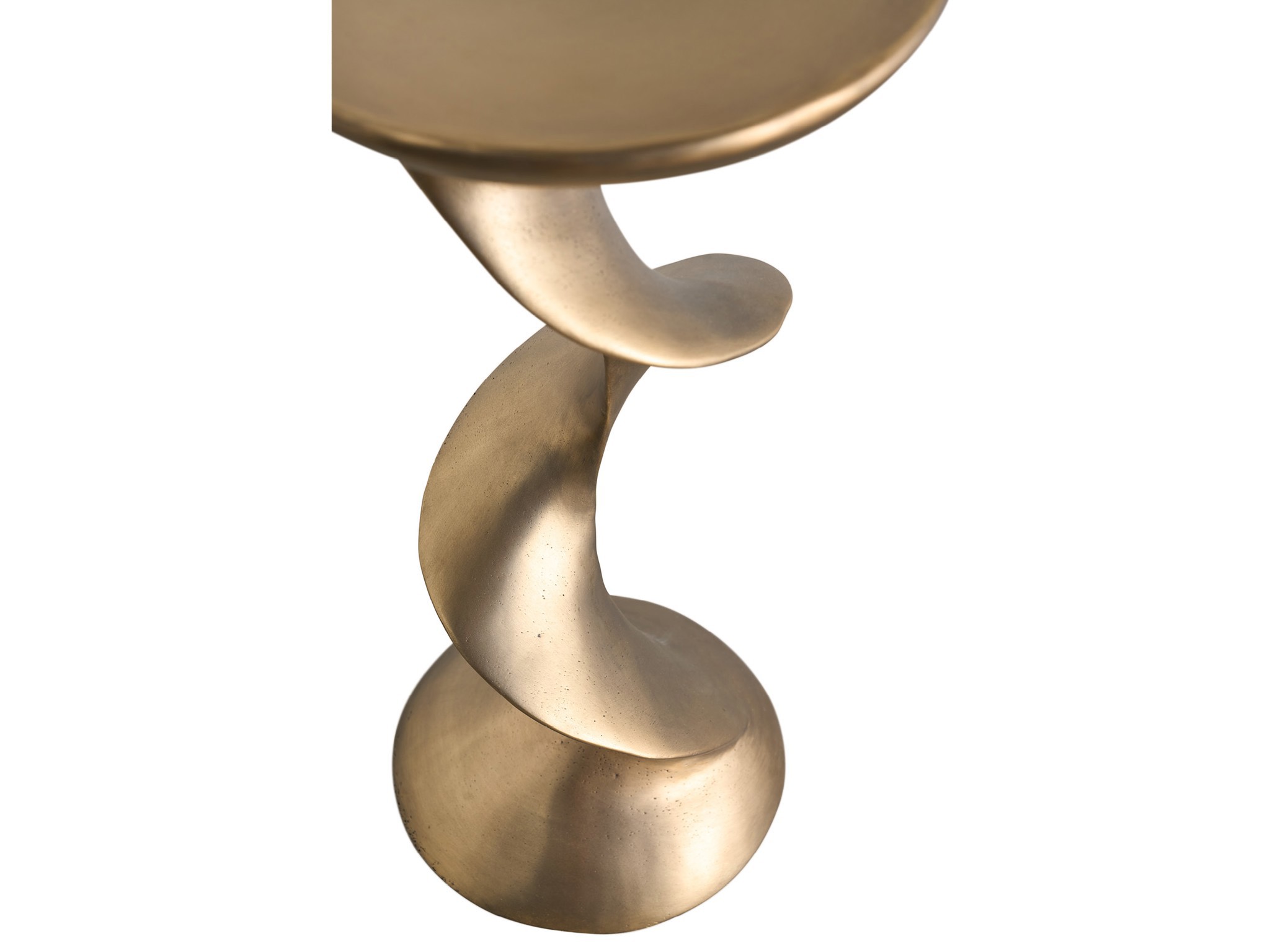 Dusty Bronze Table - Silo with a white background