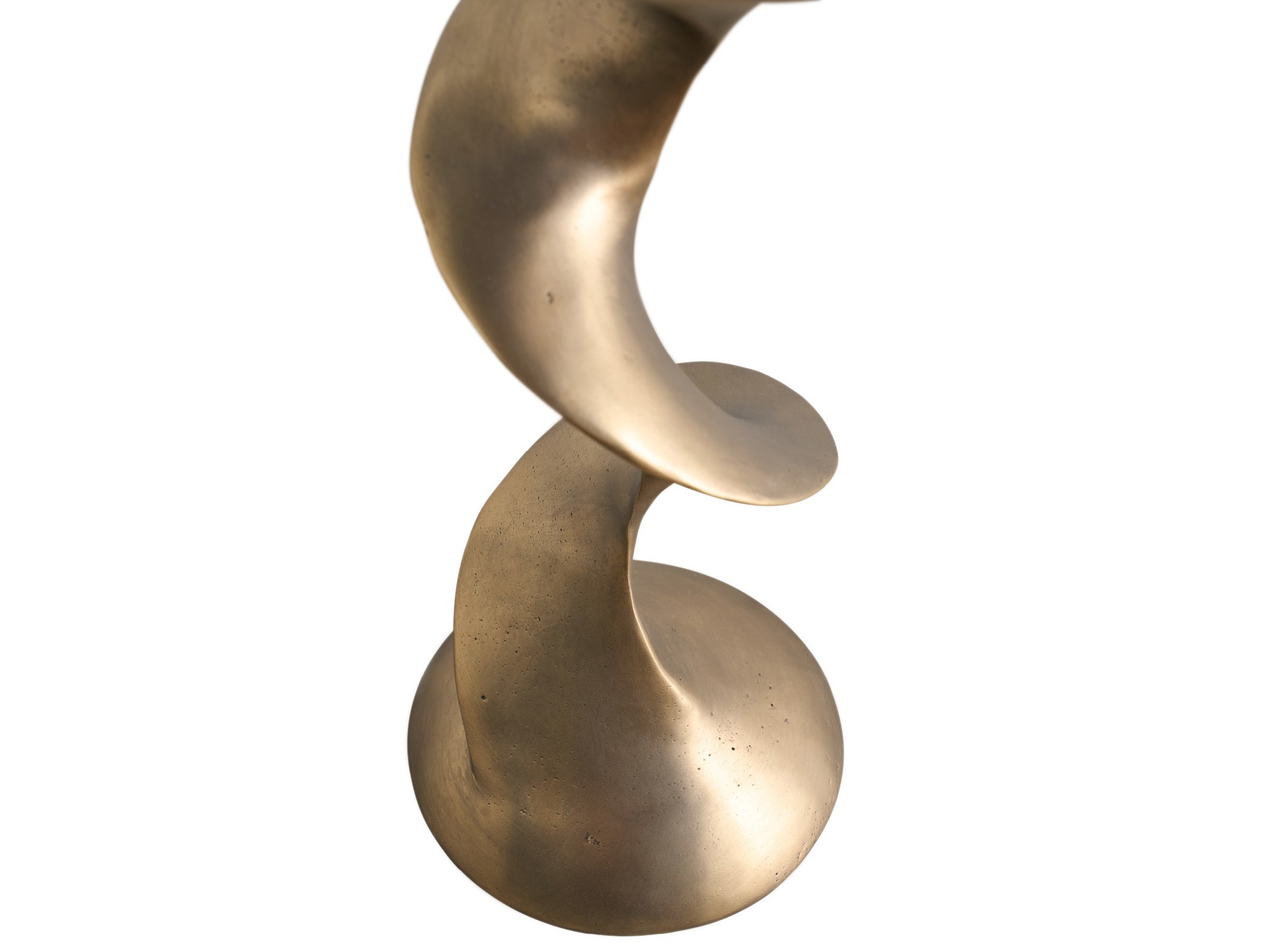 Dusty Bronze Table - Silo with a white background