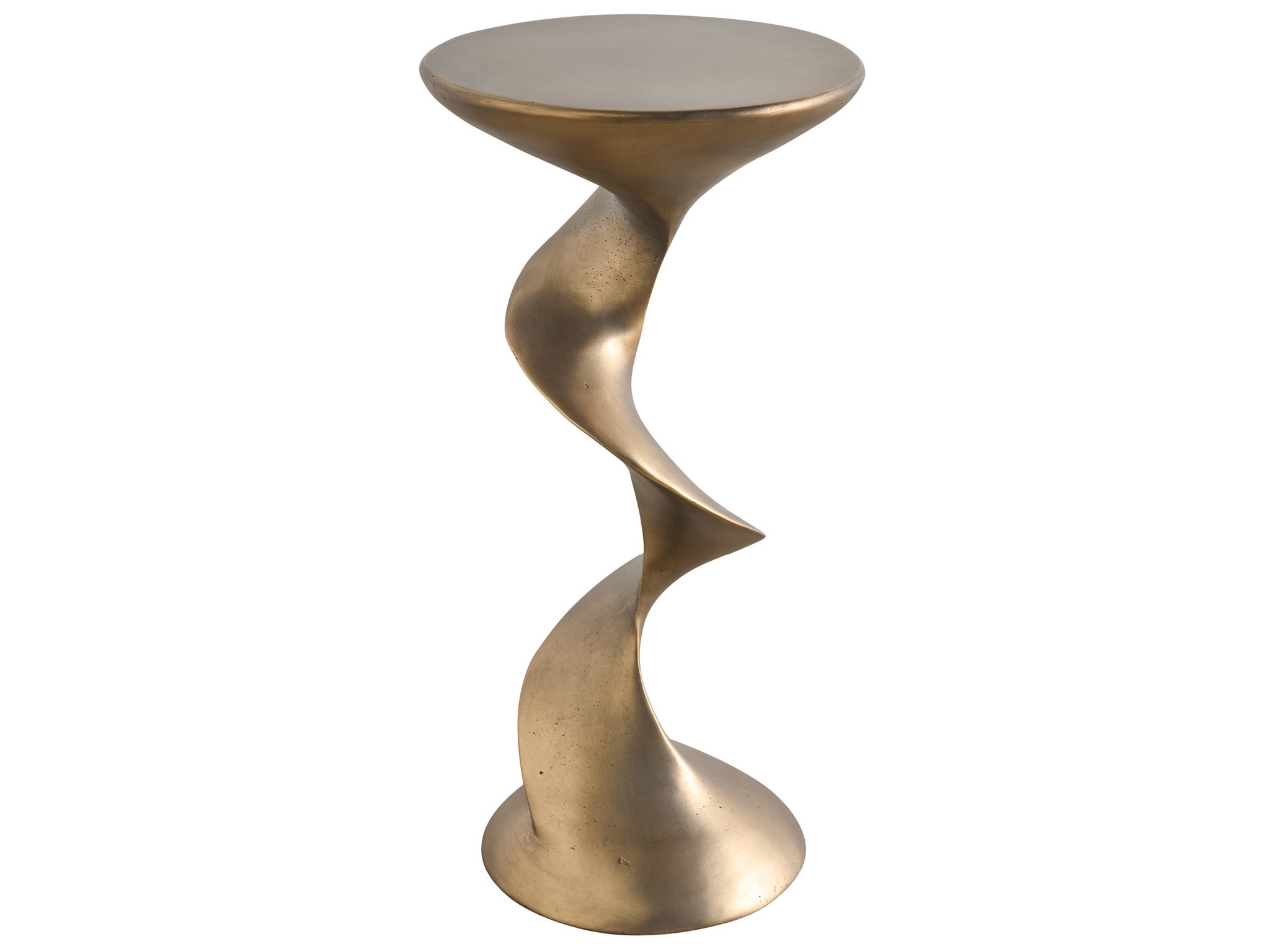Dusty Bronze Table - Silo with a white background