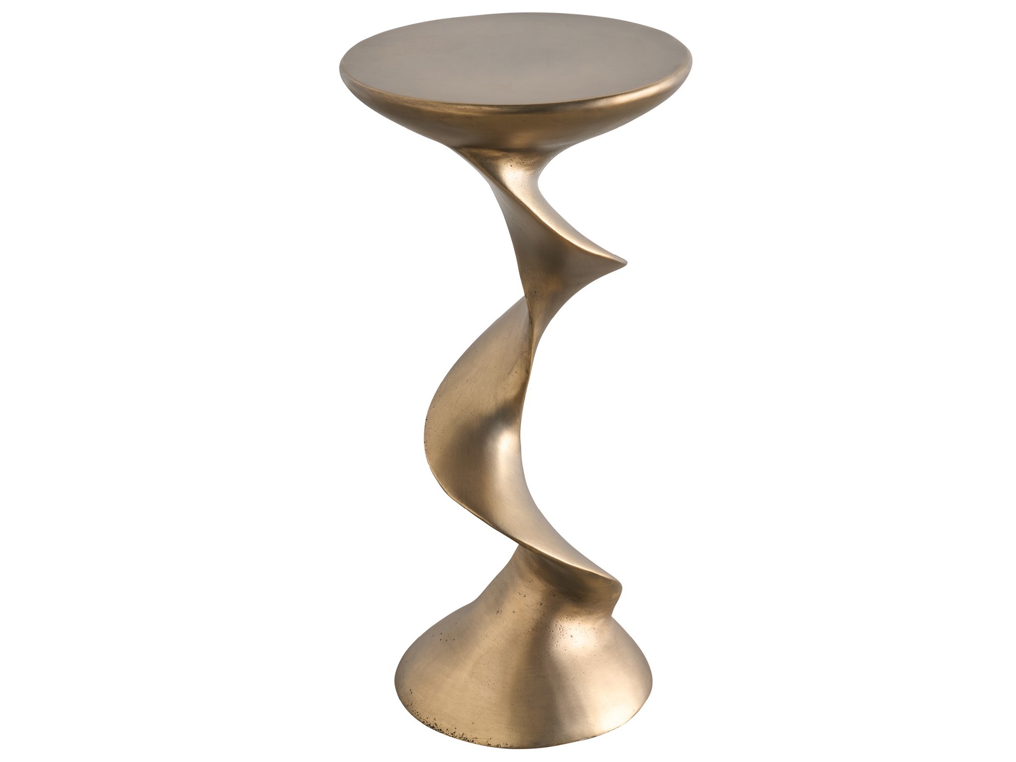 Dusty Bronze Table - Silo with a white background