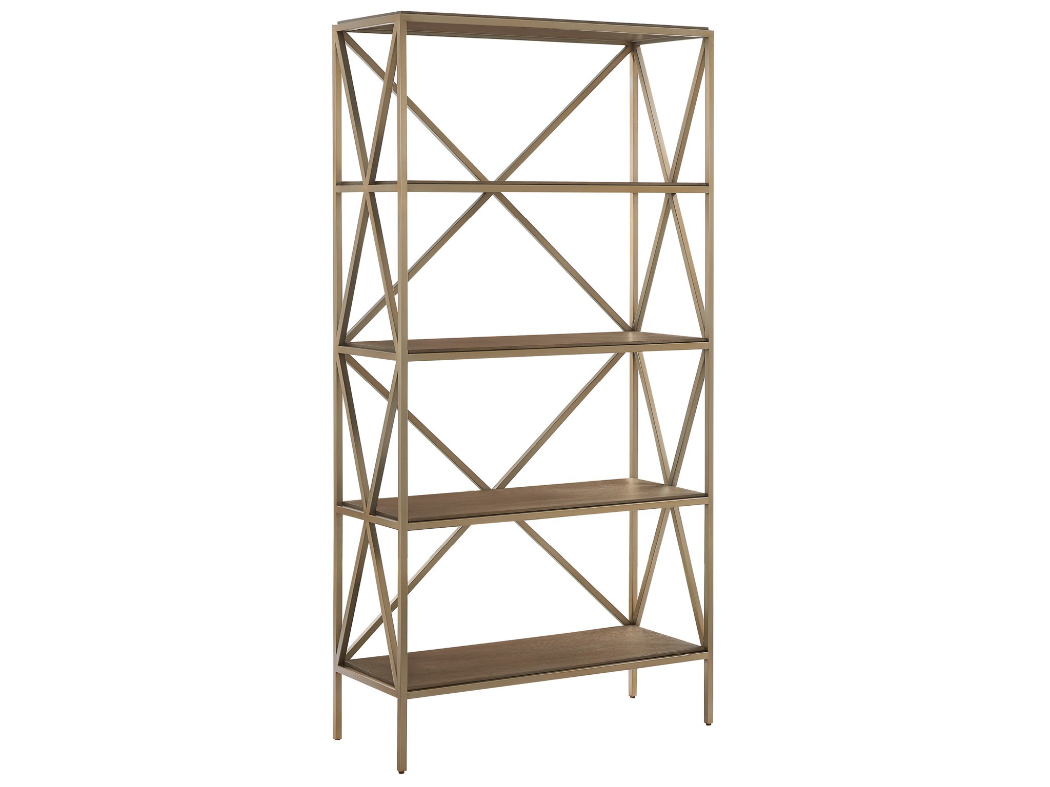 Emerie Etagere - Silo with a white background